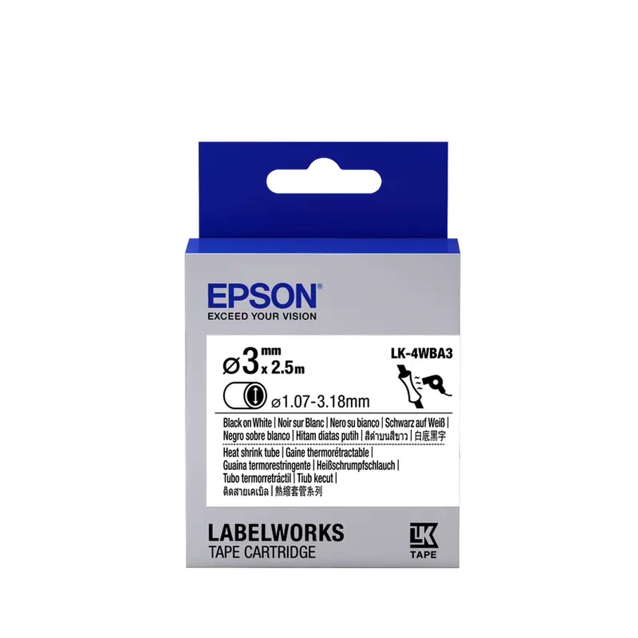 Epson LK4WBA3, 3 mm x 2,5 m