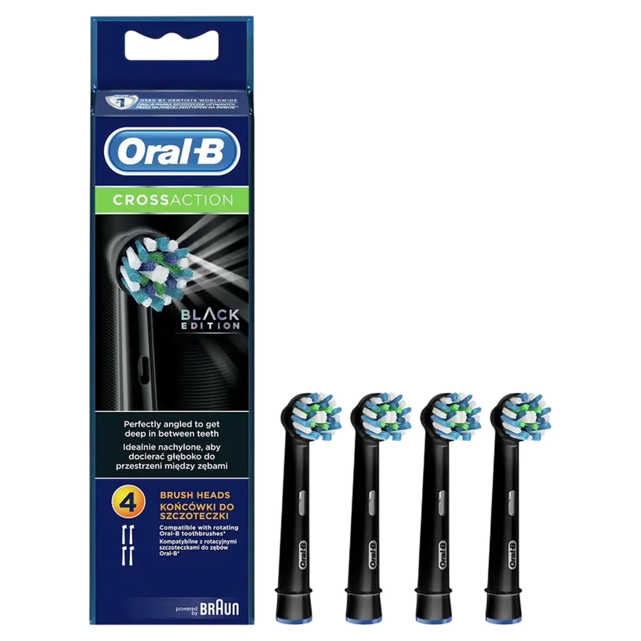 Duză pentru periuța de dinți electrică Braun EB50-4, Negru