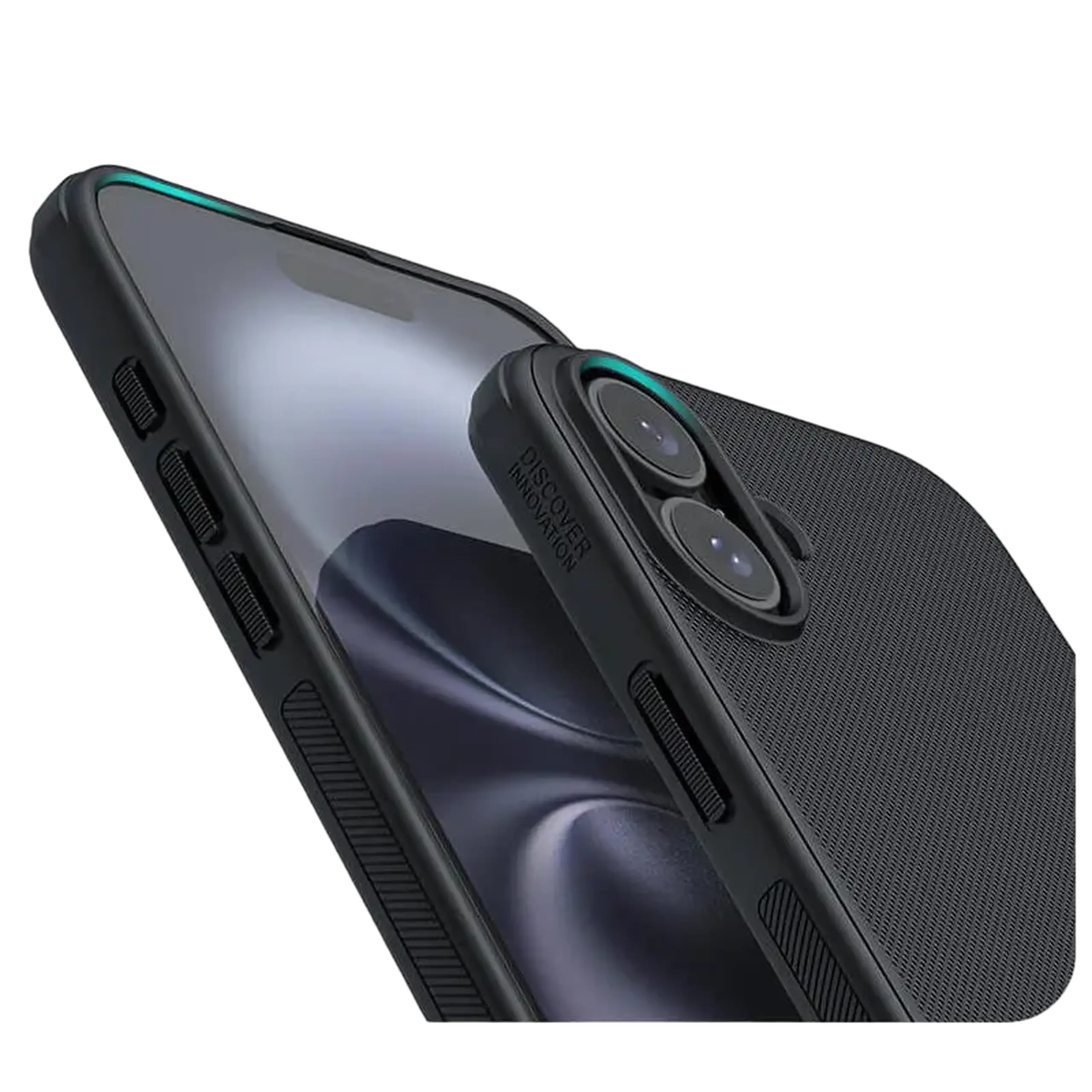 Husă Nillkin iPhone 16 Plus - Super Frosted Shield Pro Magnetic, Negru