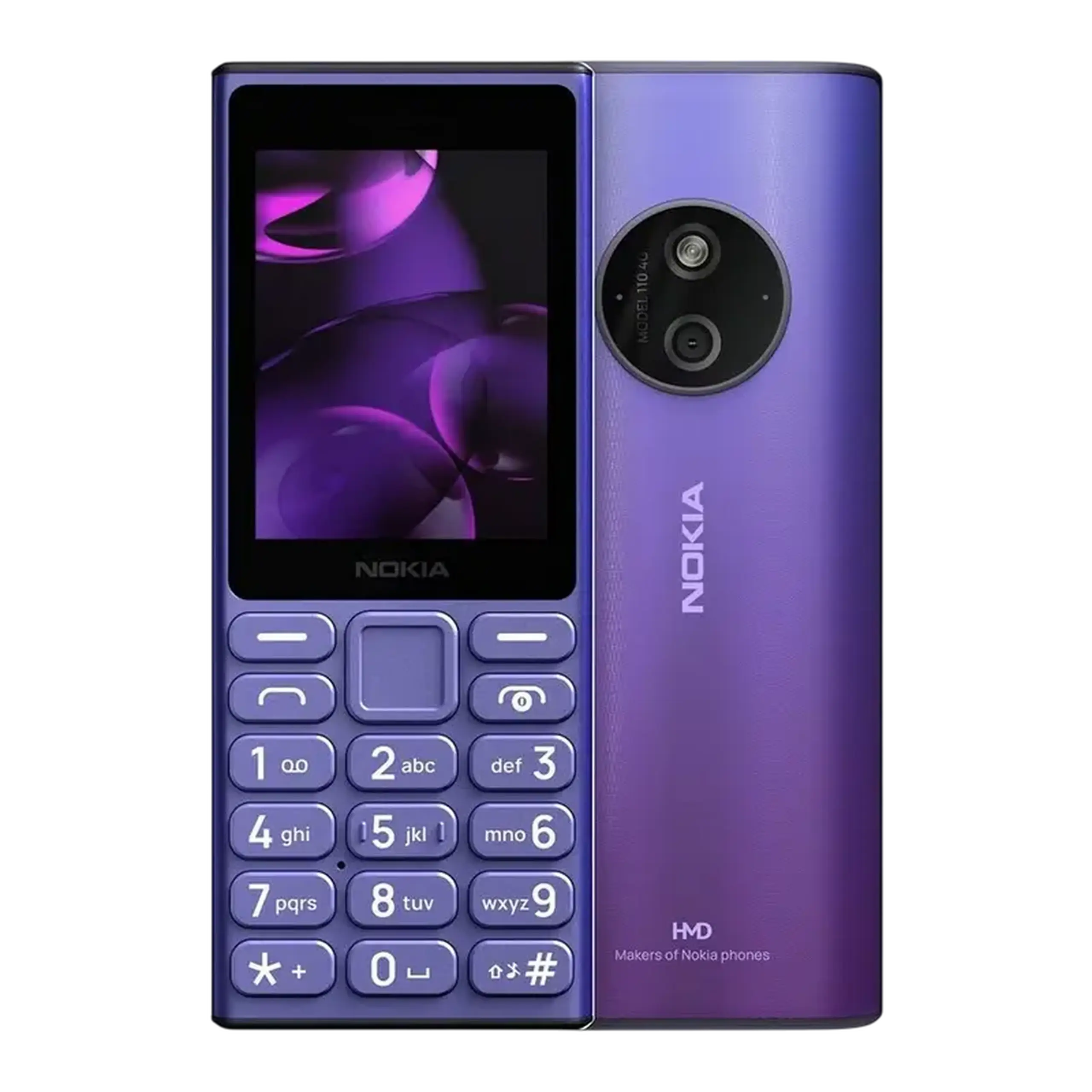 Telefon mobil Nokia 110 4G 2024, Albastru Marin
