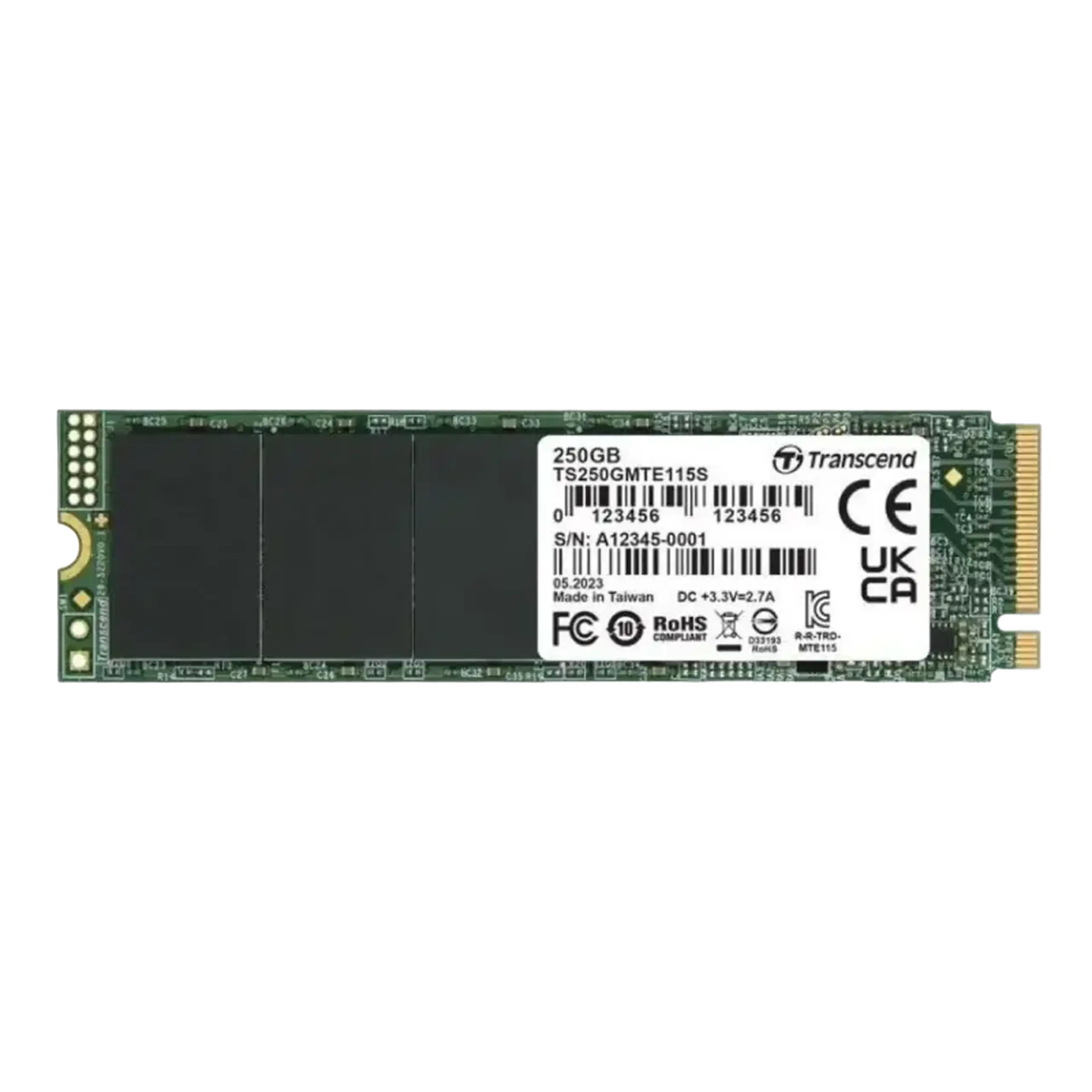Unitate SSD Transcend MTE115S, 250GB