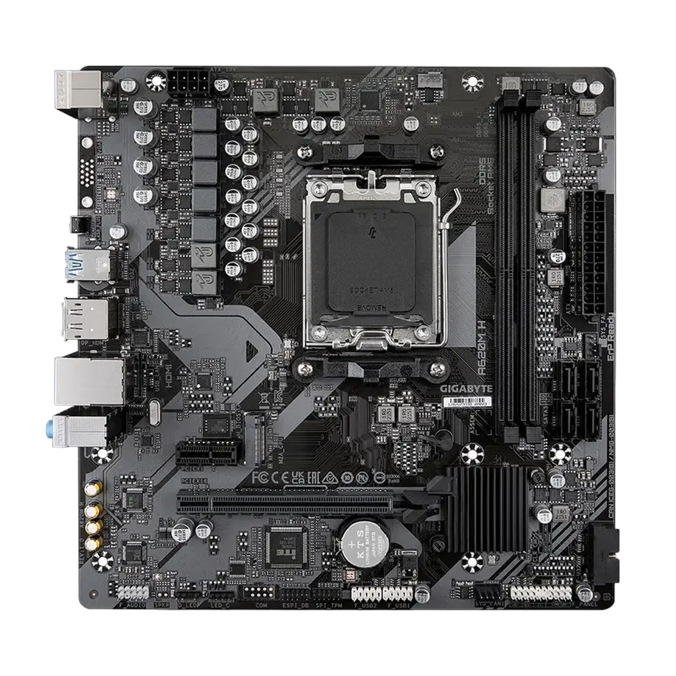 Placă de bază Gigabyte A620M H, AM5, AMD A620, Micro-ATX