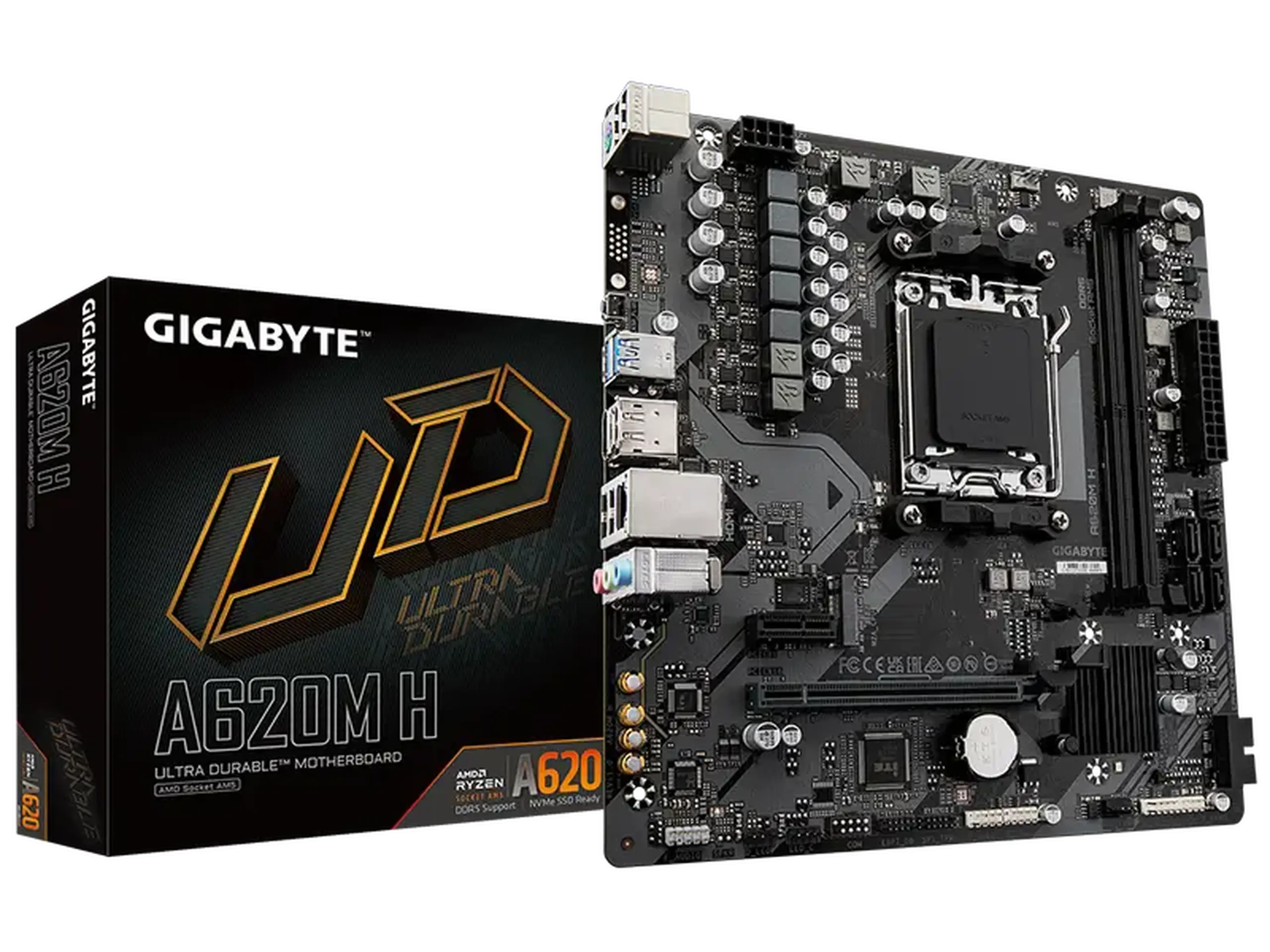 Placă de bază Gigabyte A620M H, AM5, AMD A620, Micro-ATX