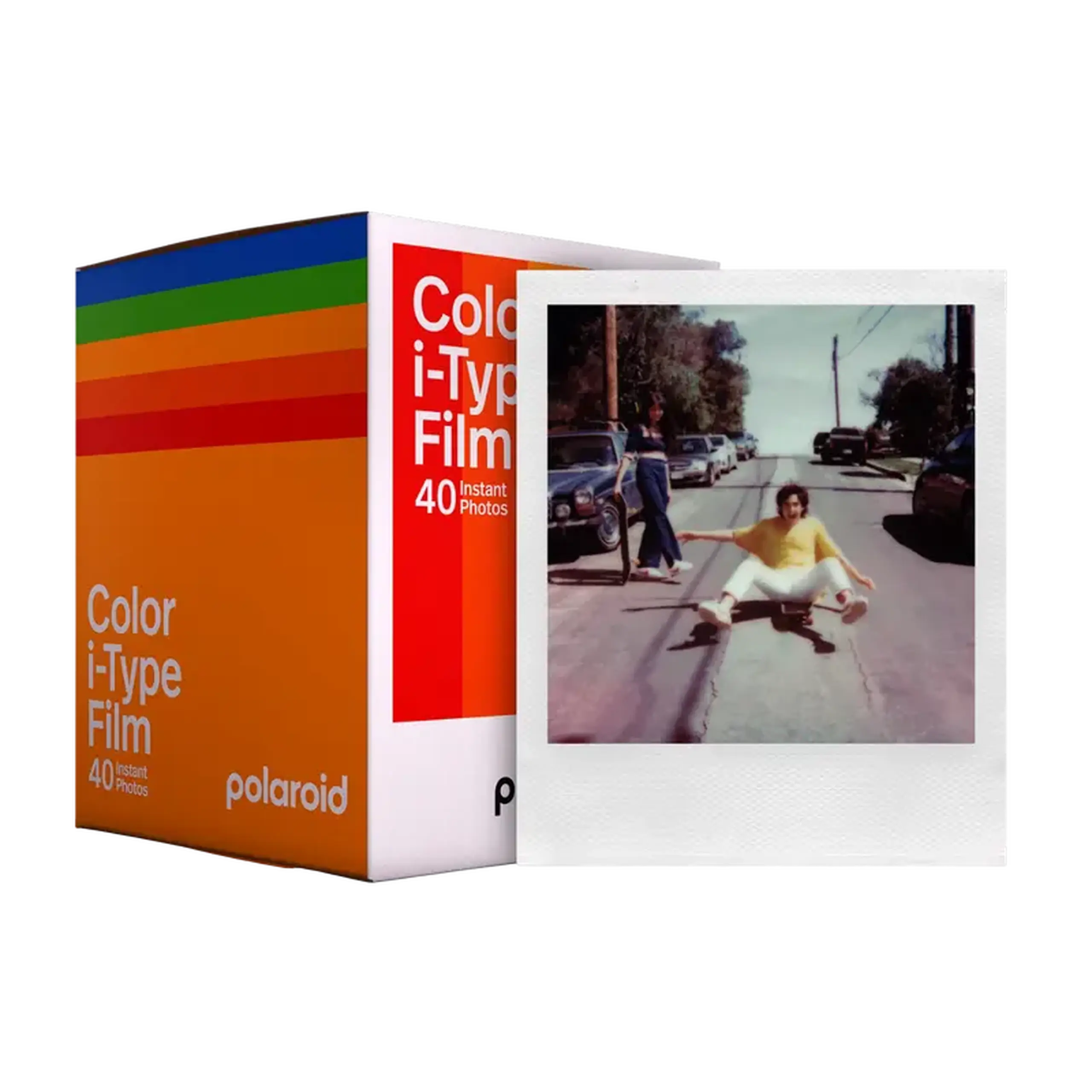Hârtie foto Polaroid Color Film pentru i-Type, 40 buc