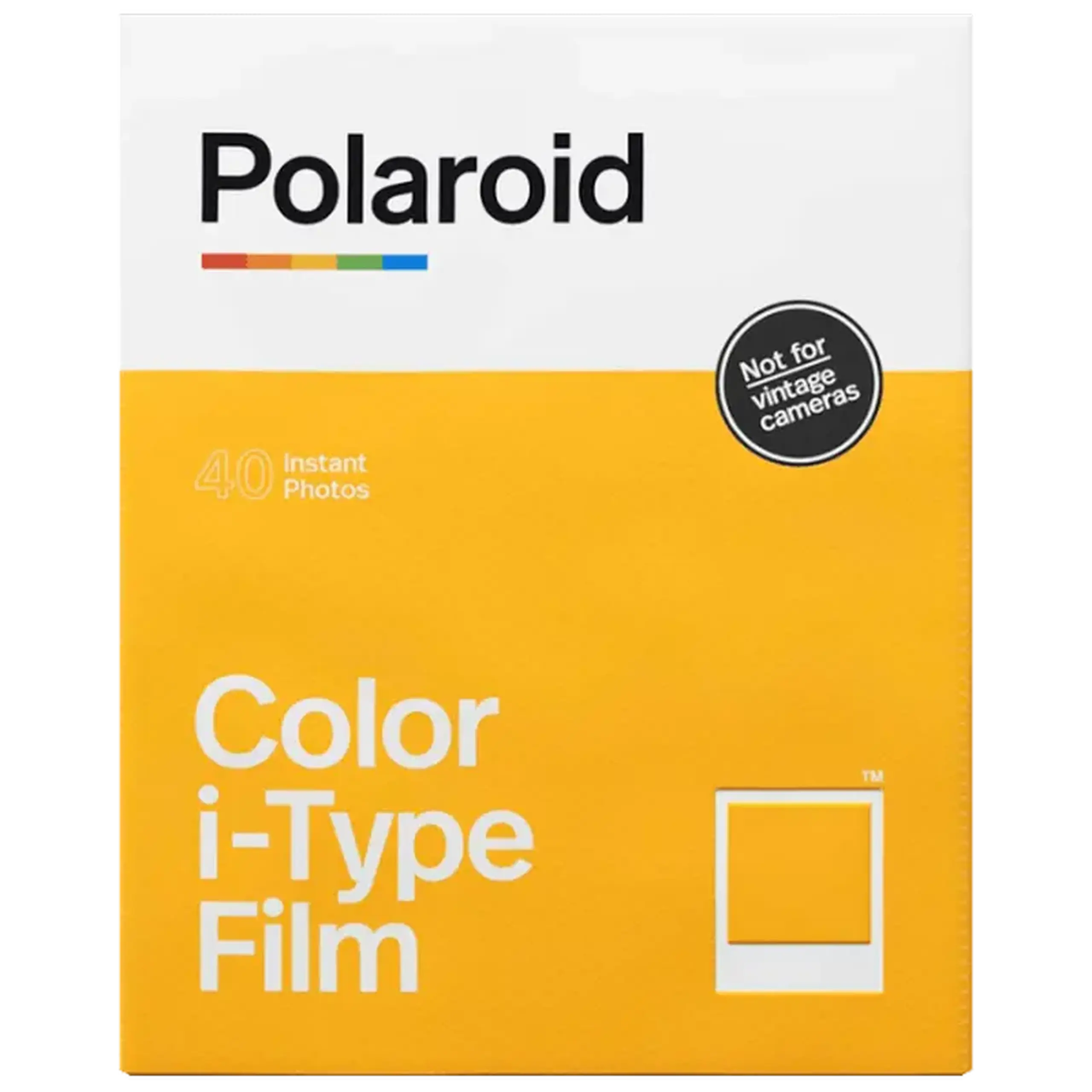 Hârtie foto Polaroid Color Film pentru i-Type, 40 buc