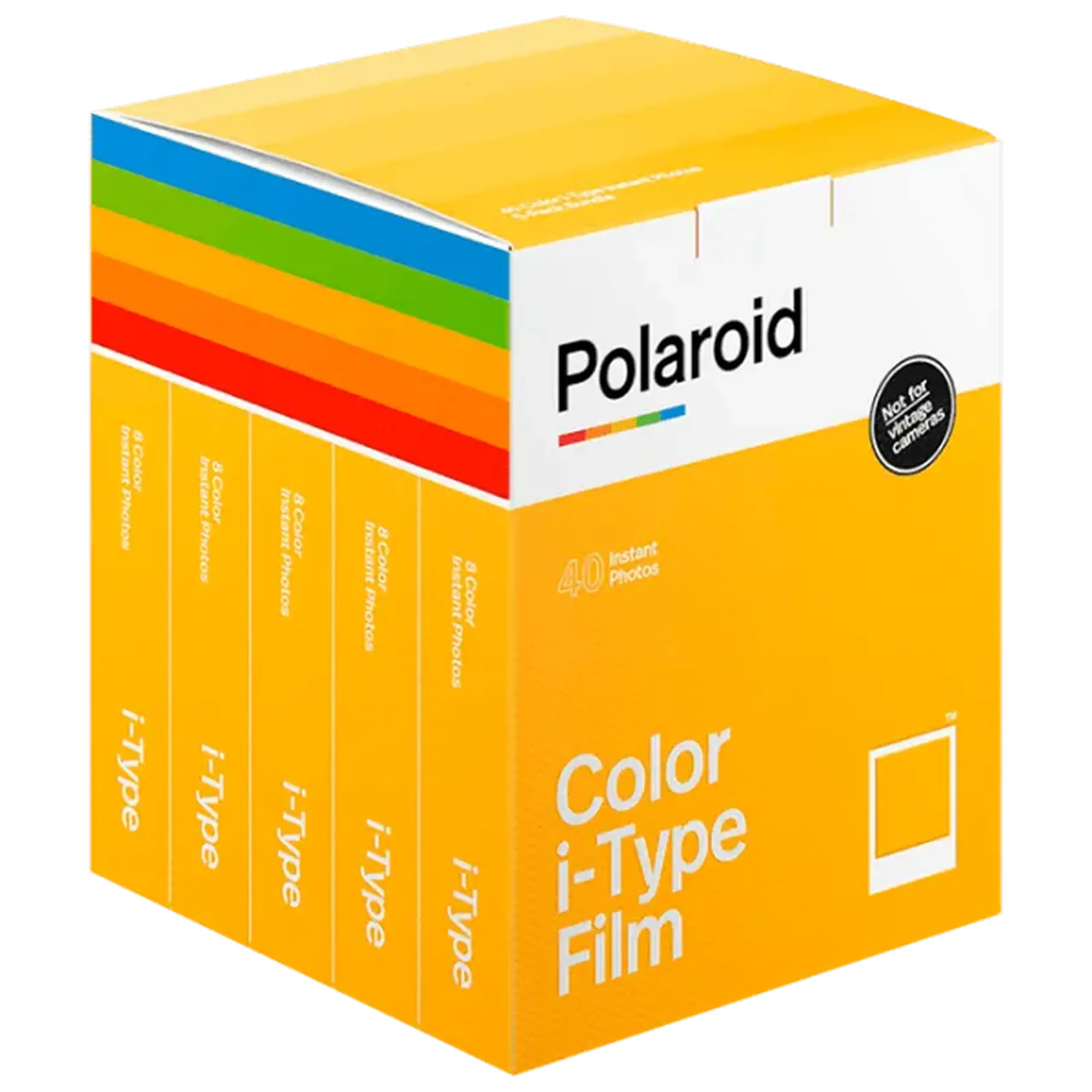 Hârtie foto Polaroid Color Film pentru i-Type, 40 buc