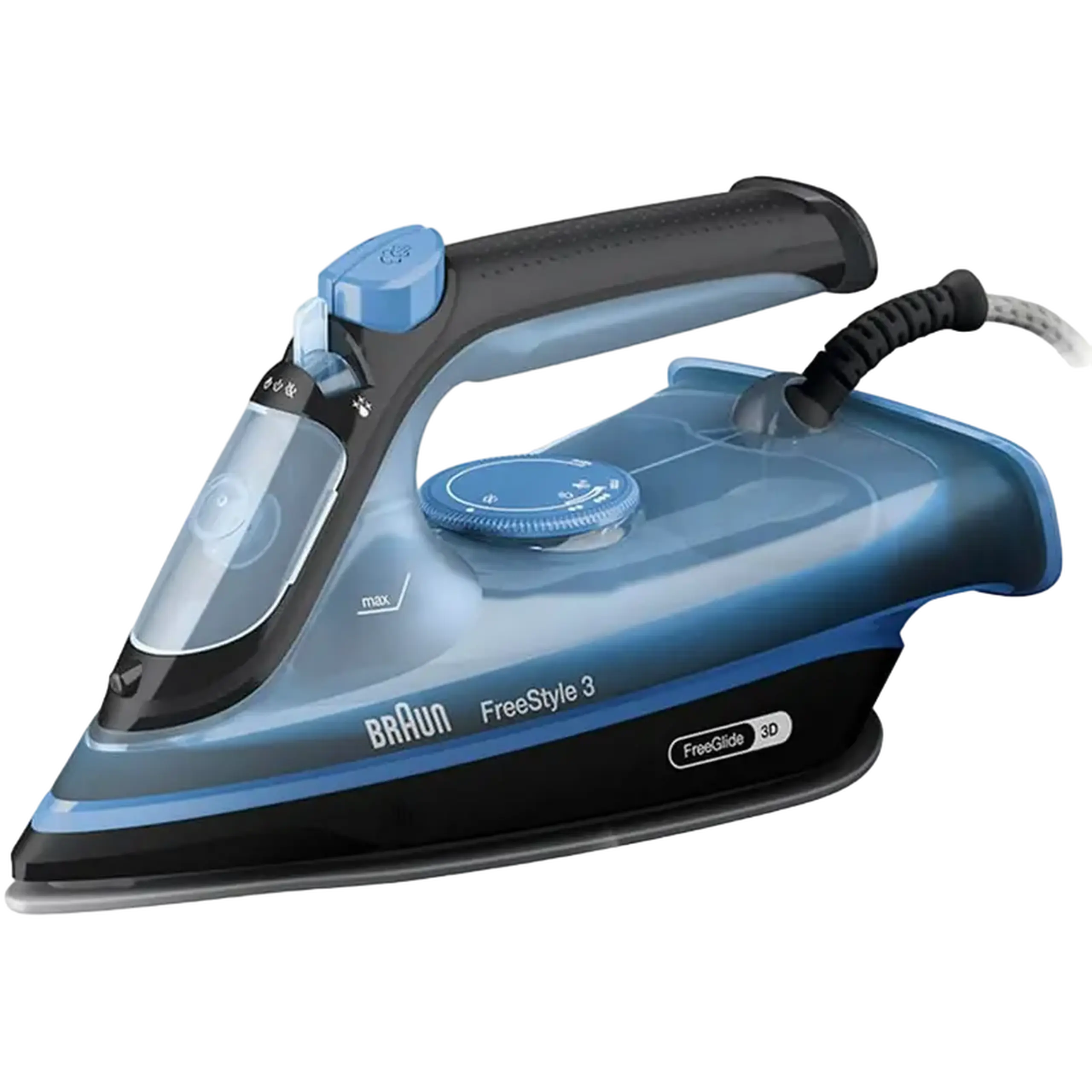 Fier de călcat Braun FI 3194 BK, 2400W, Albastru