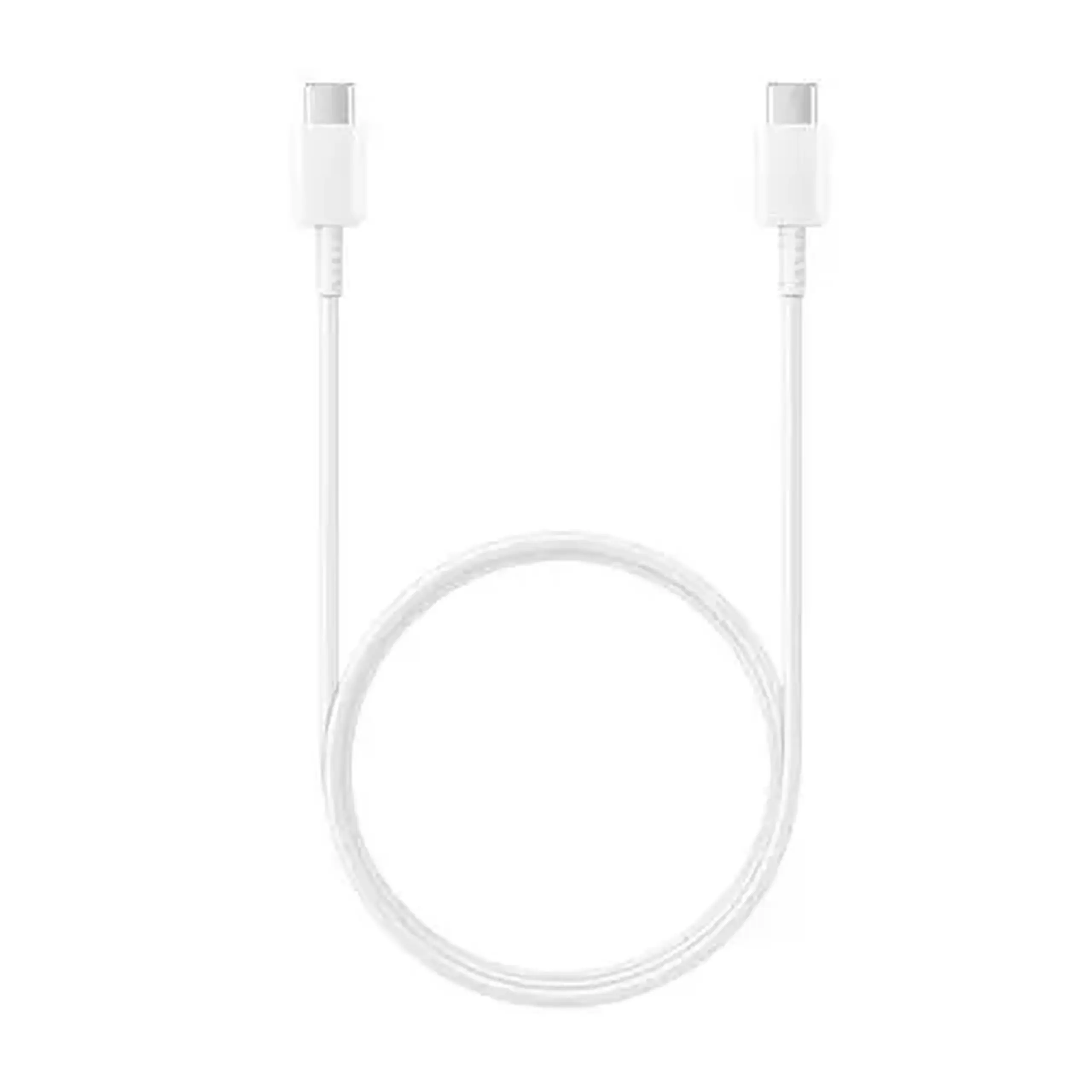 Cablu de încărcare Samsung EP-DA705BWRGRU, USB Type-C/USB Type-C, 1m, Alb