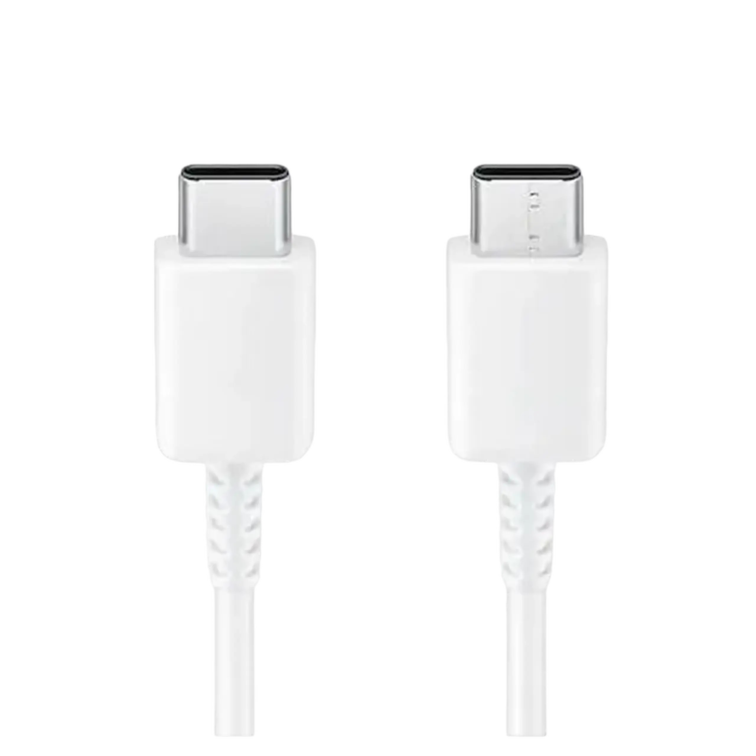 Cablu de încărcare Samsung EP-DA705BWRGRU, USB Type-C/USB Type-C, 1m, Alb