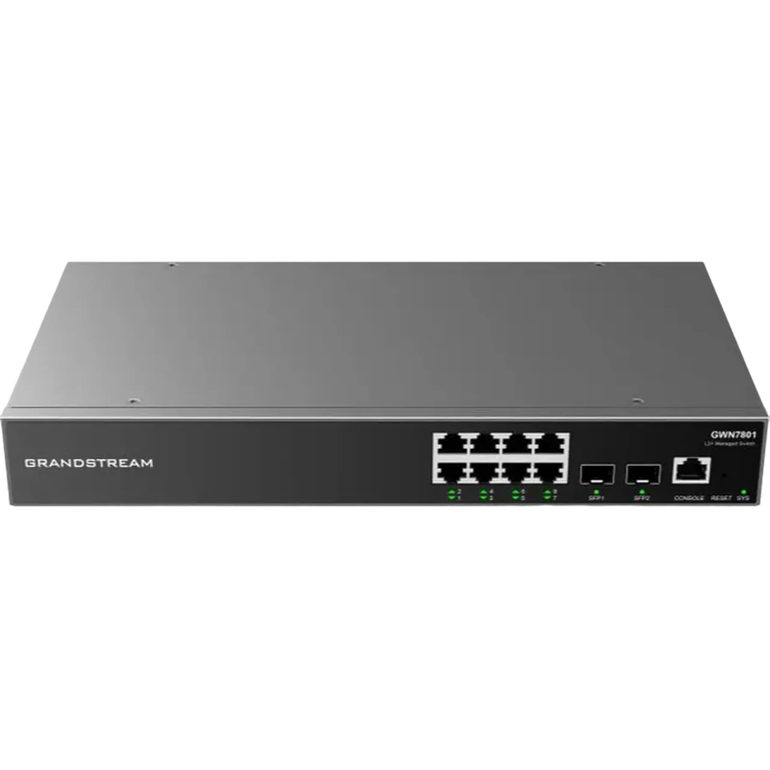 Switch de rețea Grandstream GWN7801, 8x 10/100/1000 Mbps