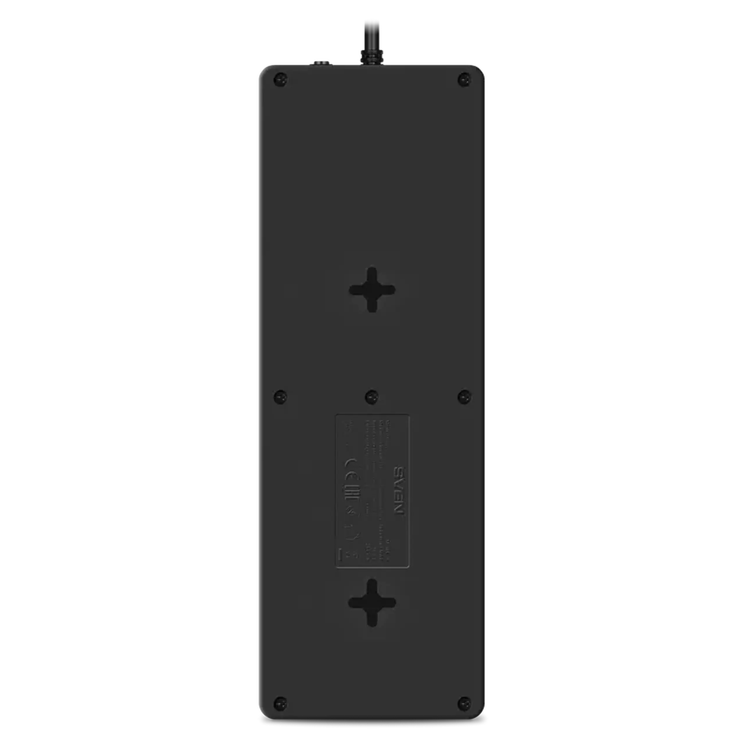 Prelungitor electric SVEN SF-10E-16, 10 Prize, 3m, Negru