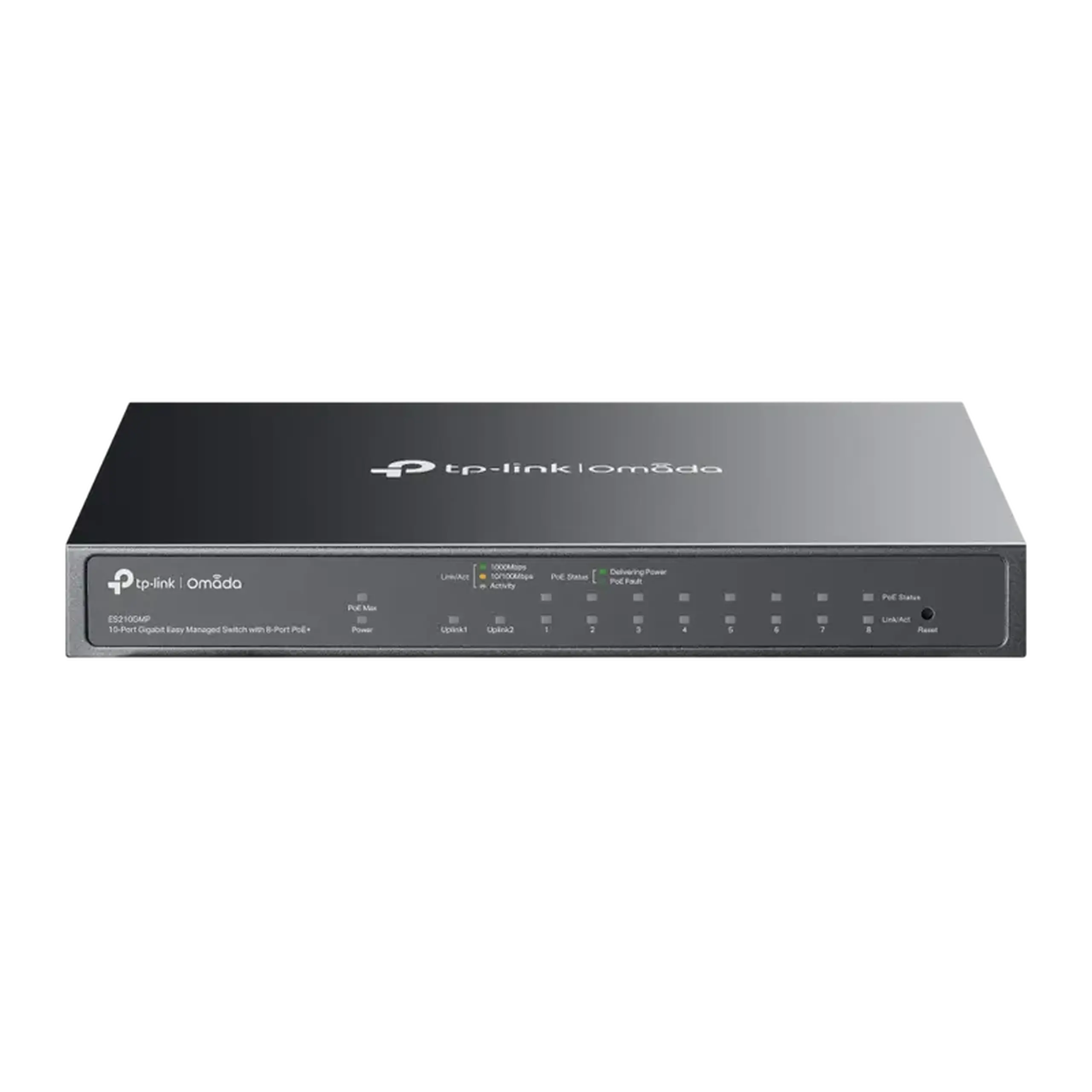 Comutator PoE TP-LINK ES210GMP, 8x IEEE 802.3af/at PoE+ Ports