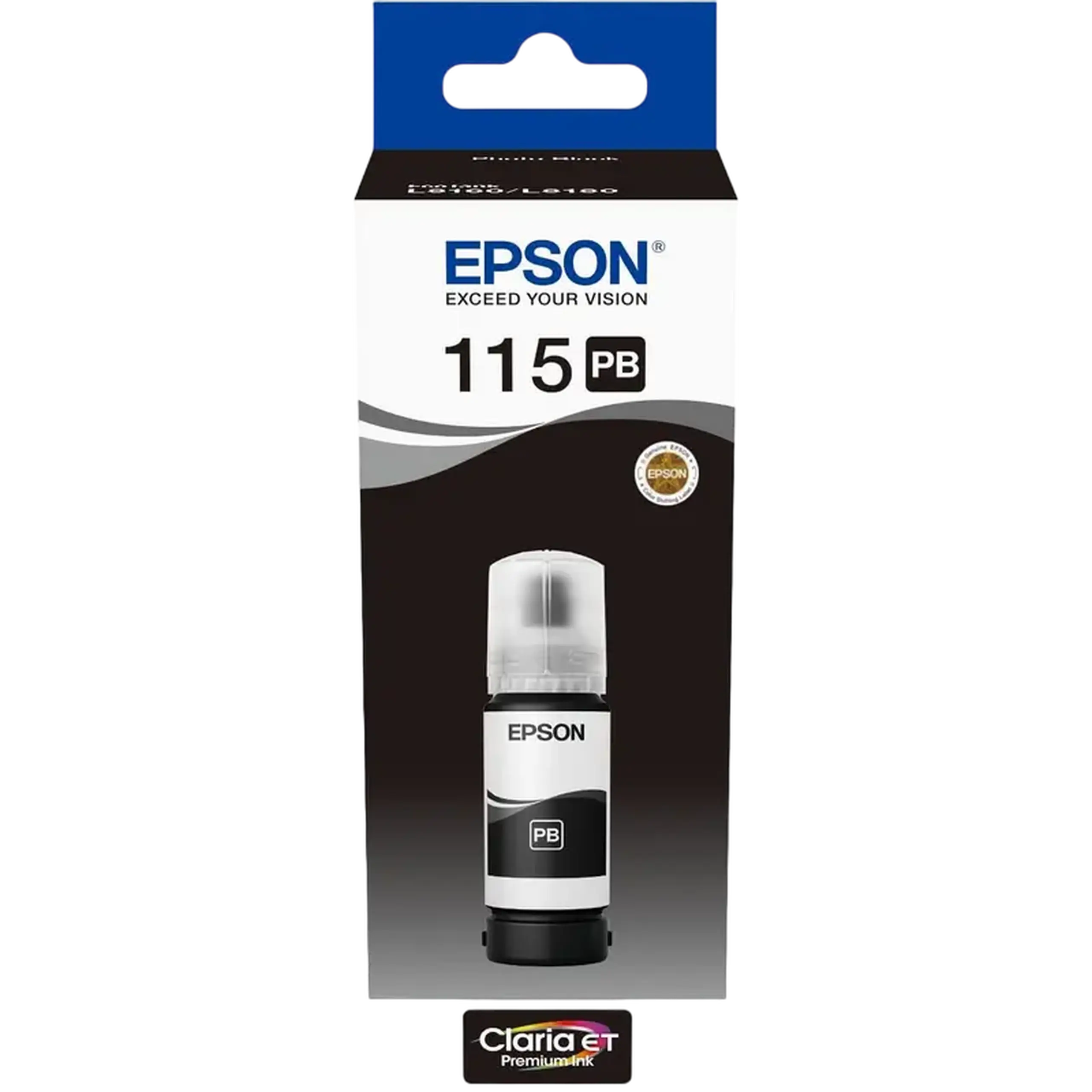 Recipient de cerneală Epson 115 EcoTank, 70ml, Negru