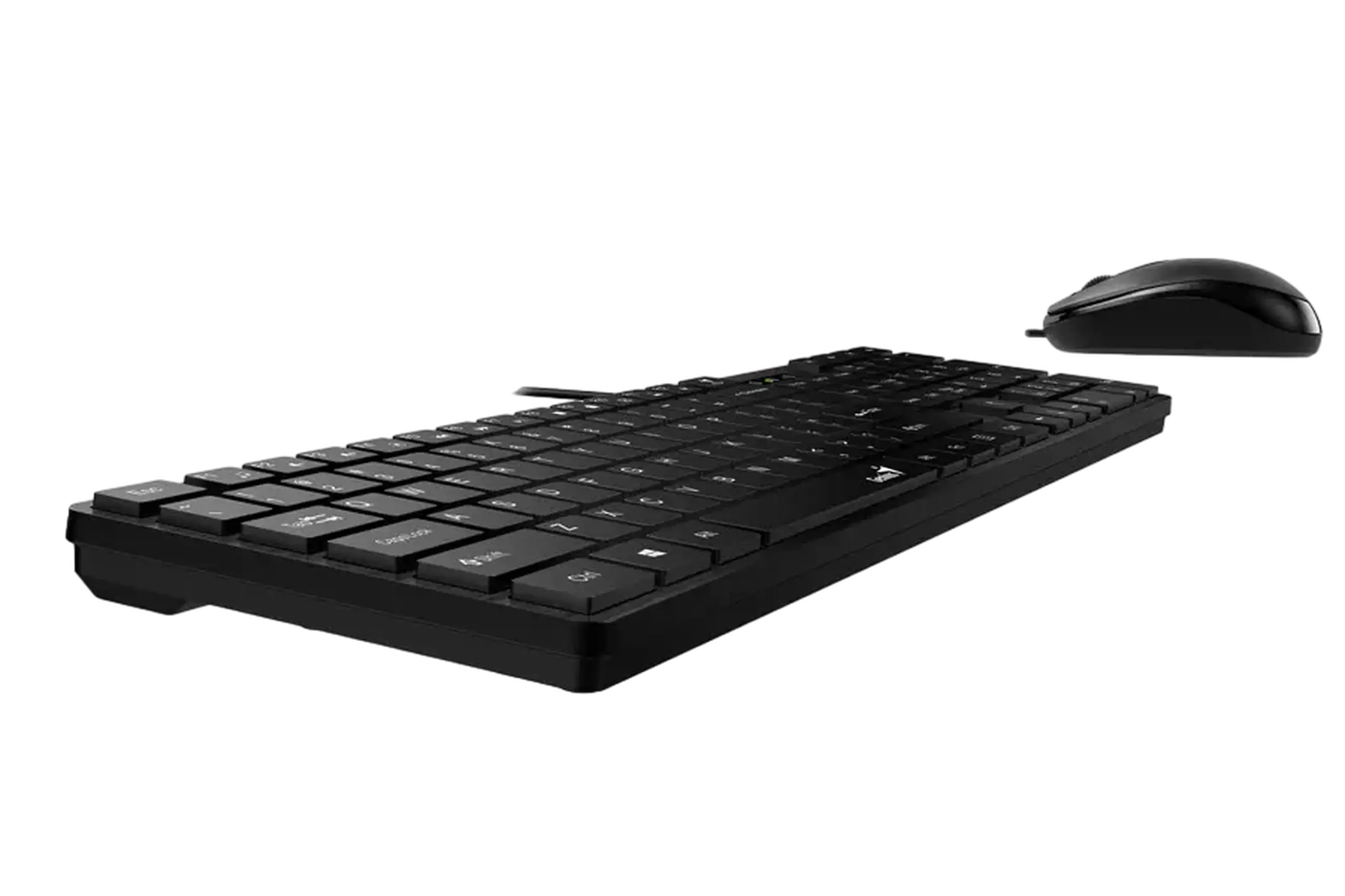 Set Tastatură + Mouse Genius SlimStar C126, Cu fir, Negru
