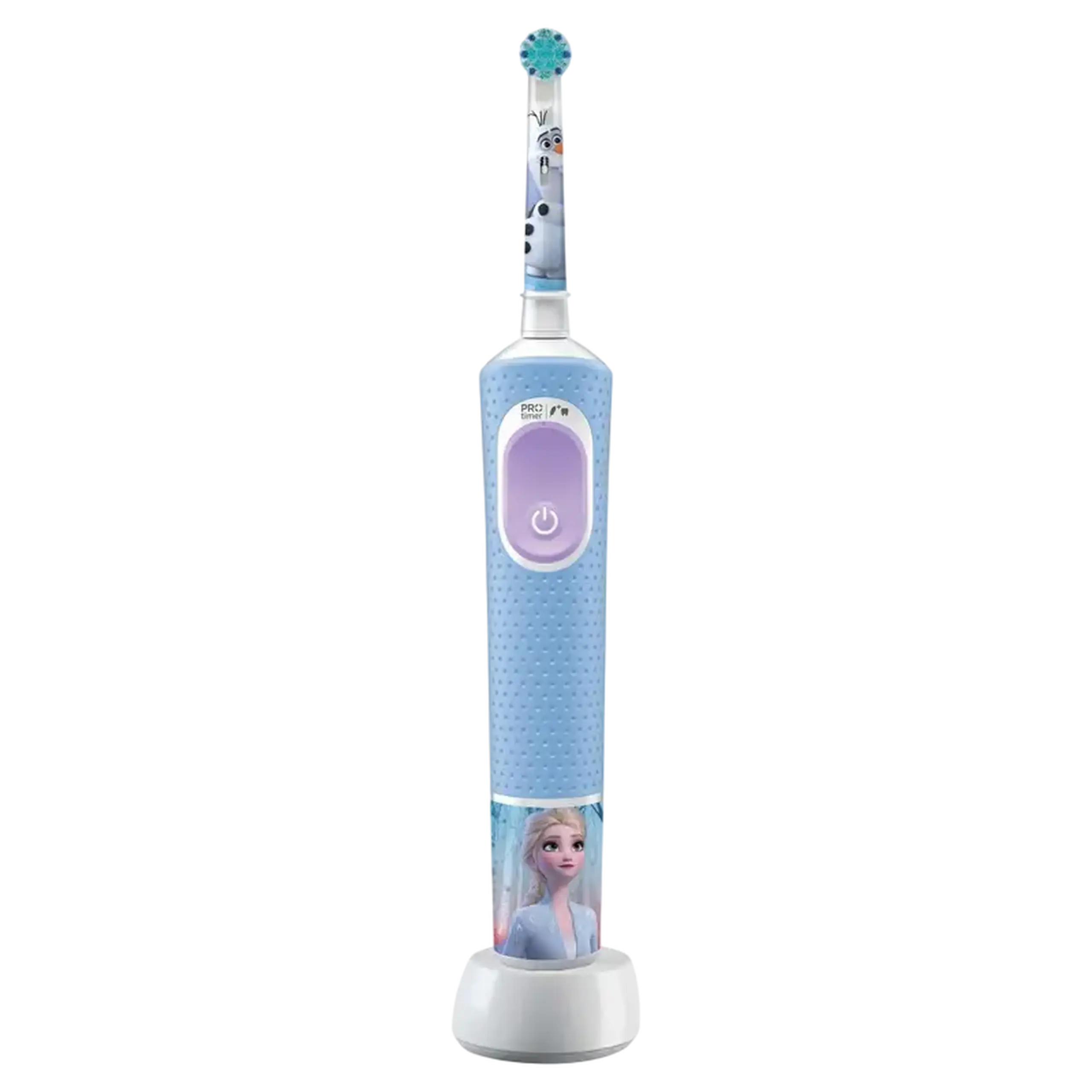 Periuță de dinți electrică Braun Oral-B Vitality PRO Kids Frozen, Albastru deschis