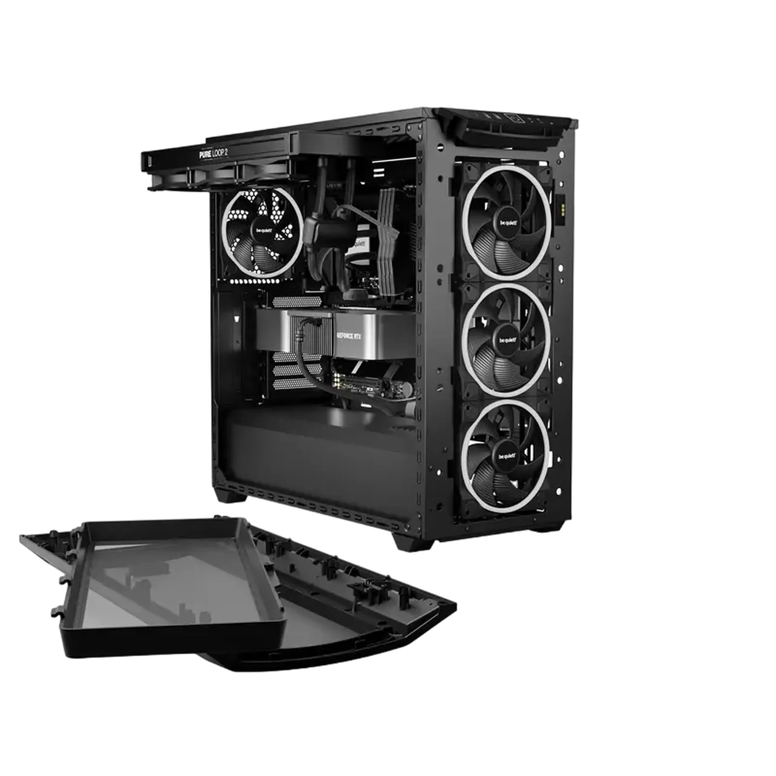 Carcasă PC be quiet! Shadow Base 800 DX, Full-Tower,, Negru