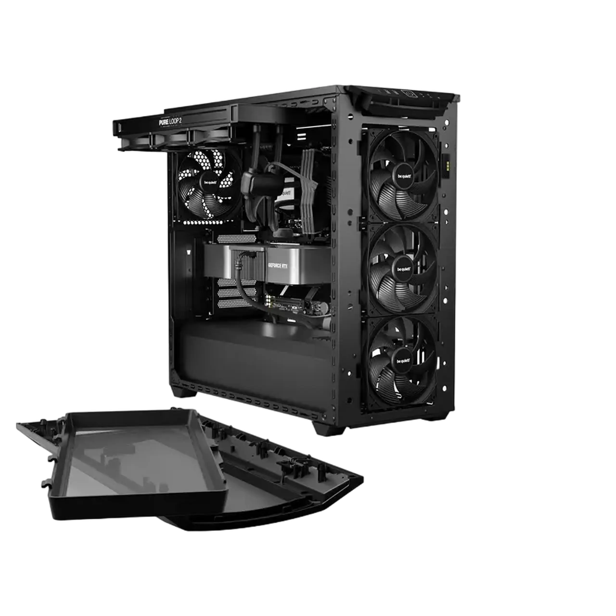 Carcasă PC be quiet! Shadow Base 800 DX, Full-Tower,, Negru