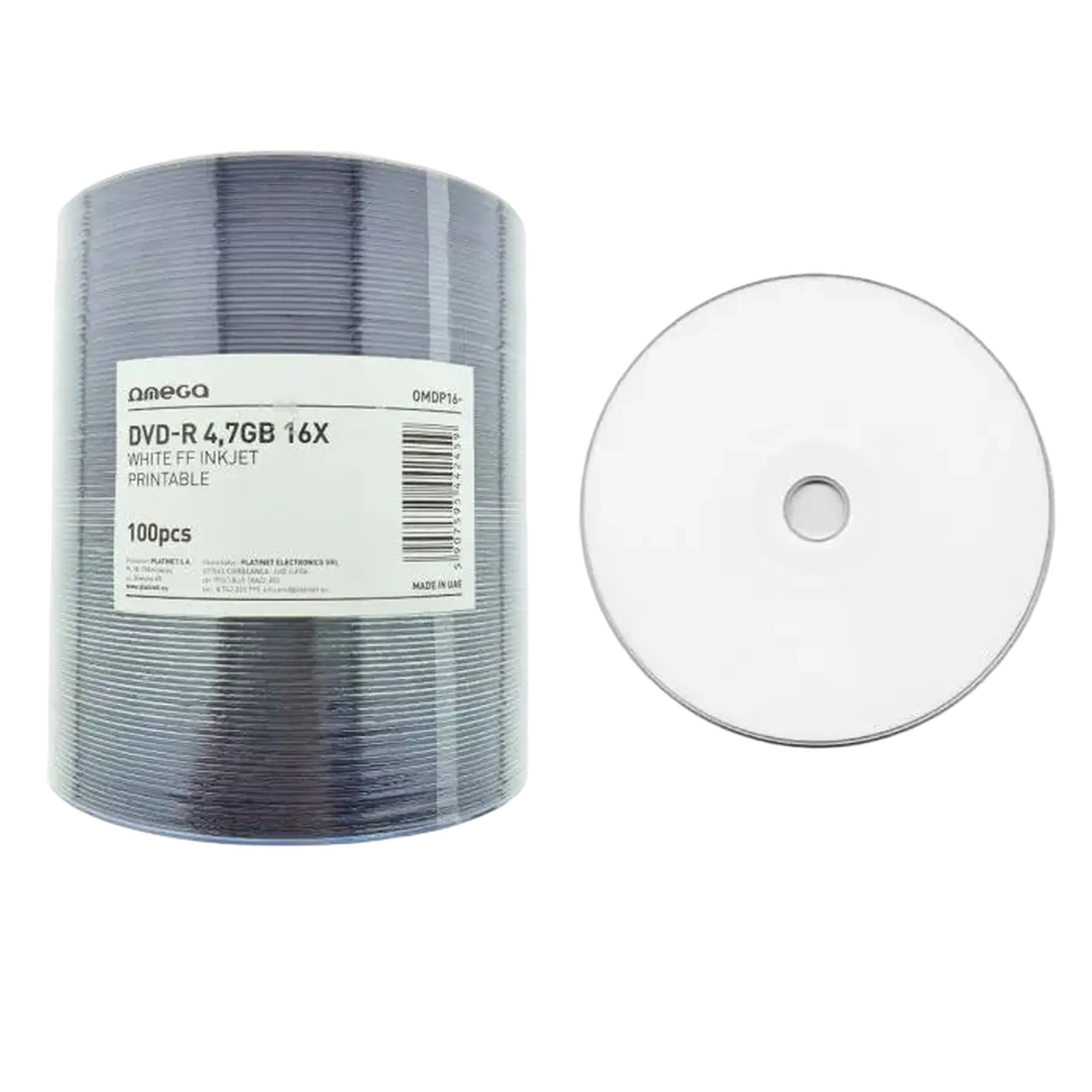 DVD Omega 44245, 100buc, Spindle