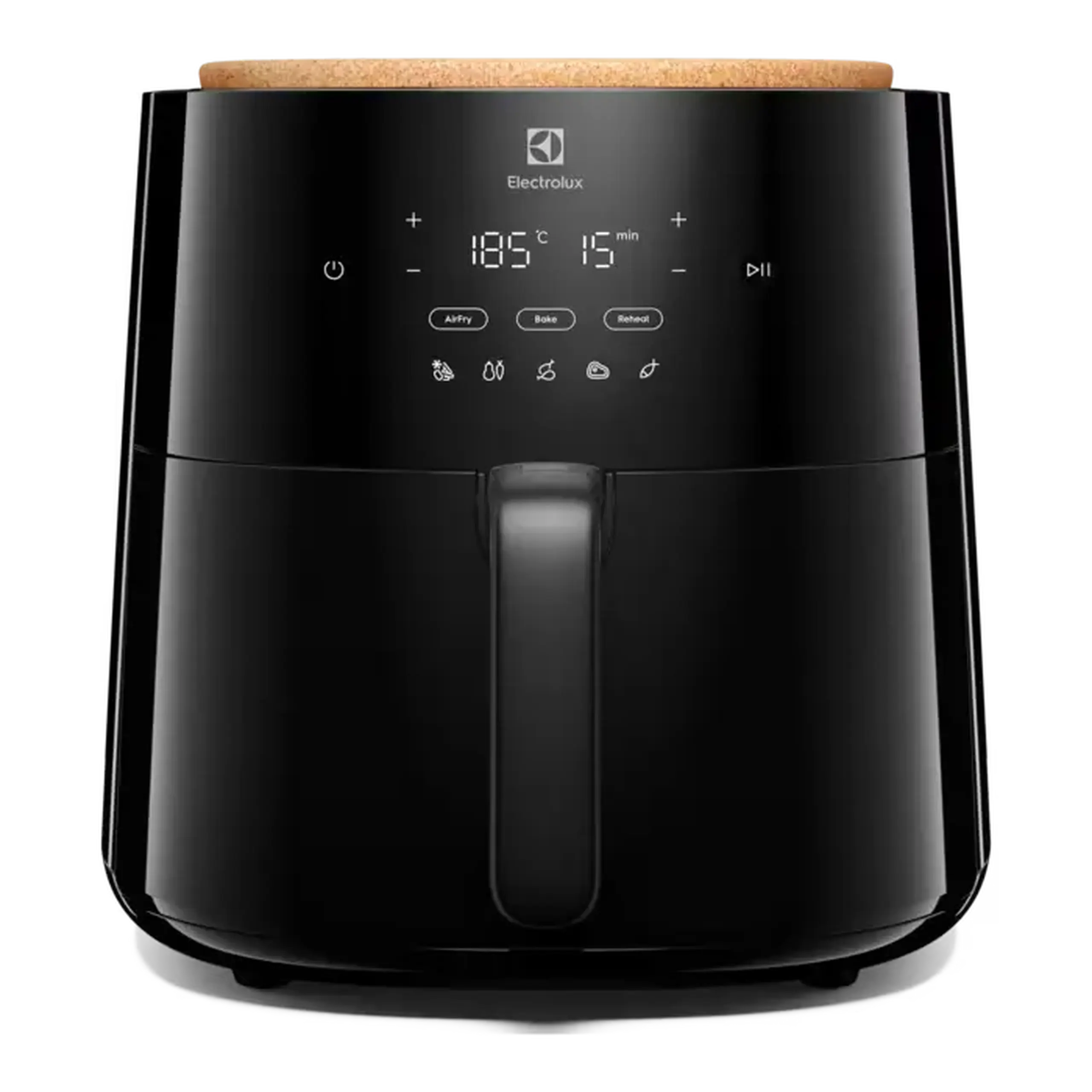 Friteuză cu aer cald Electrolux EAF7B, Negru