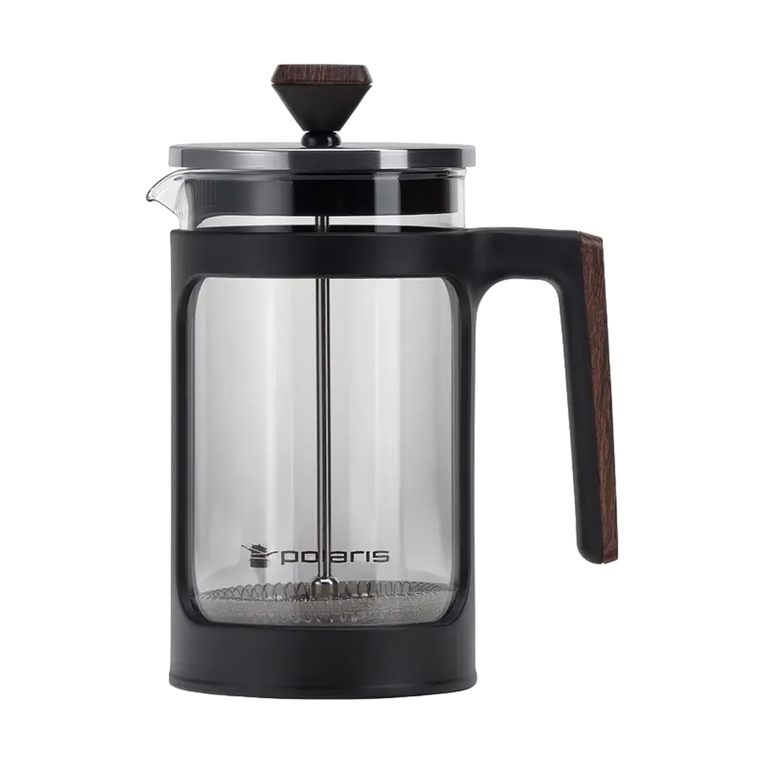 Cafetiera French Press Polaris Albero-1000FP, 1L, Negru