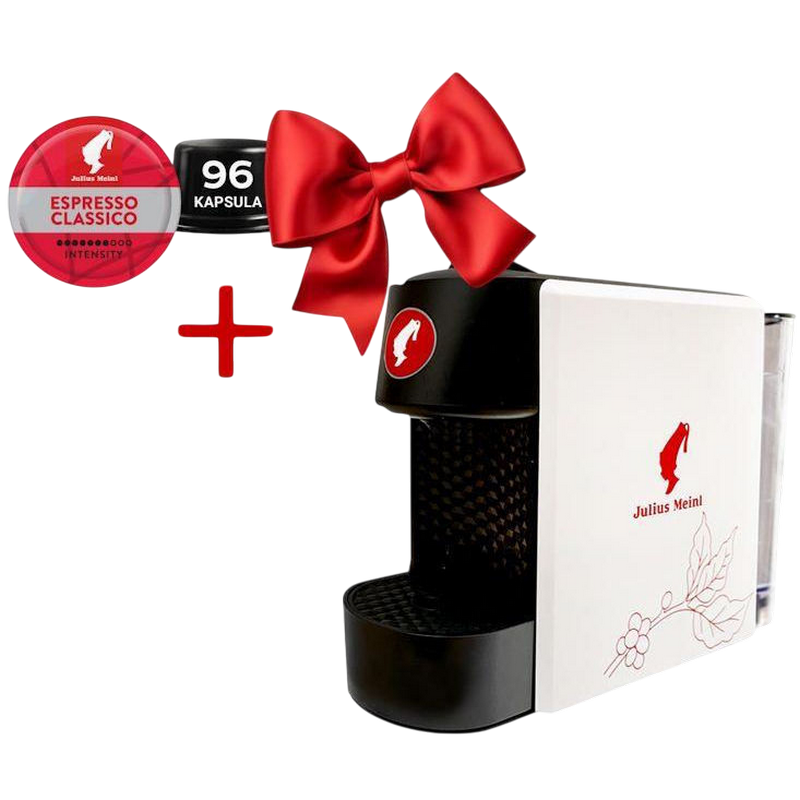 Cafetiera cu capsule Julius Meinl Barista Mini, 1500W, Alb