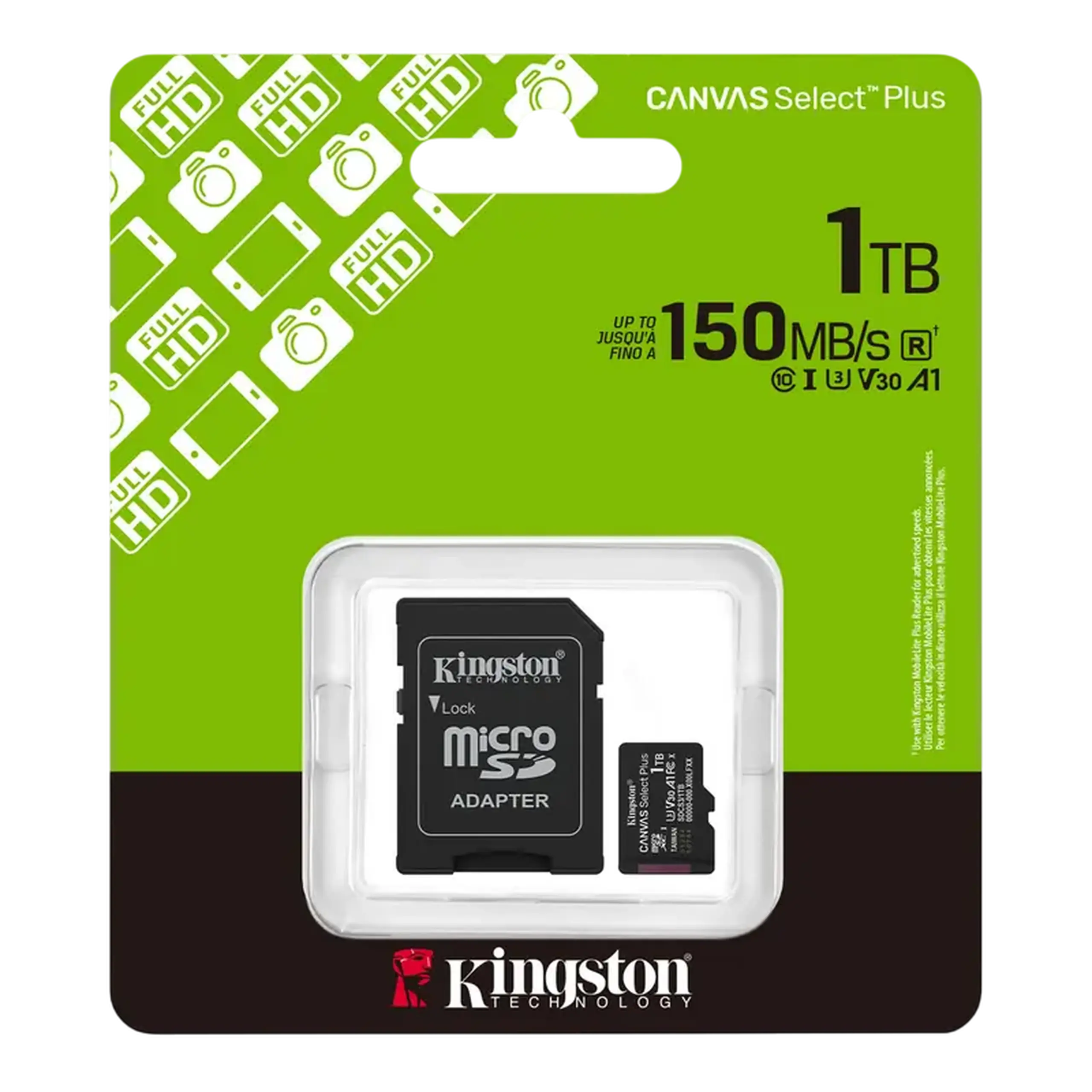 Card de Memorie Kingston Canvas Select Plus, 1024GB (SDCS3/1TB)
