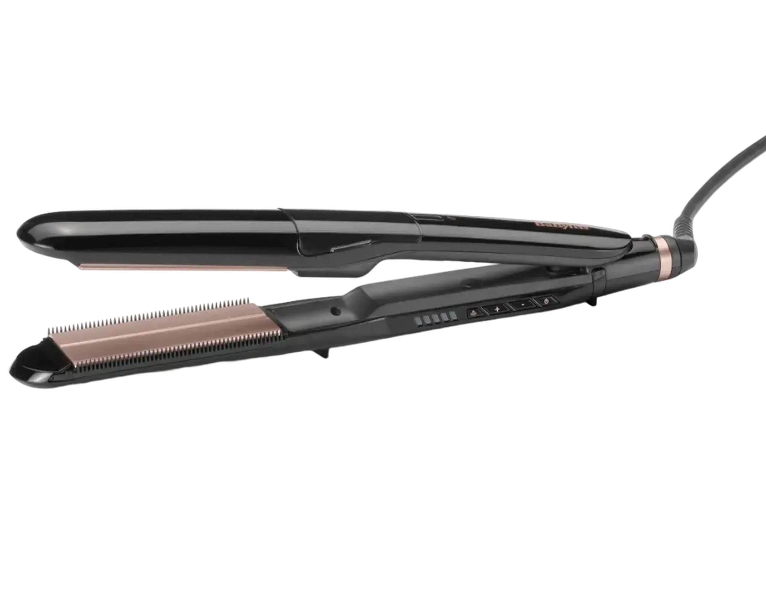 Placă de îndreptat părul BaByliss ST493E, Negru