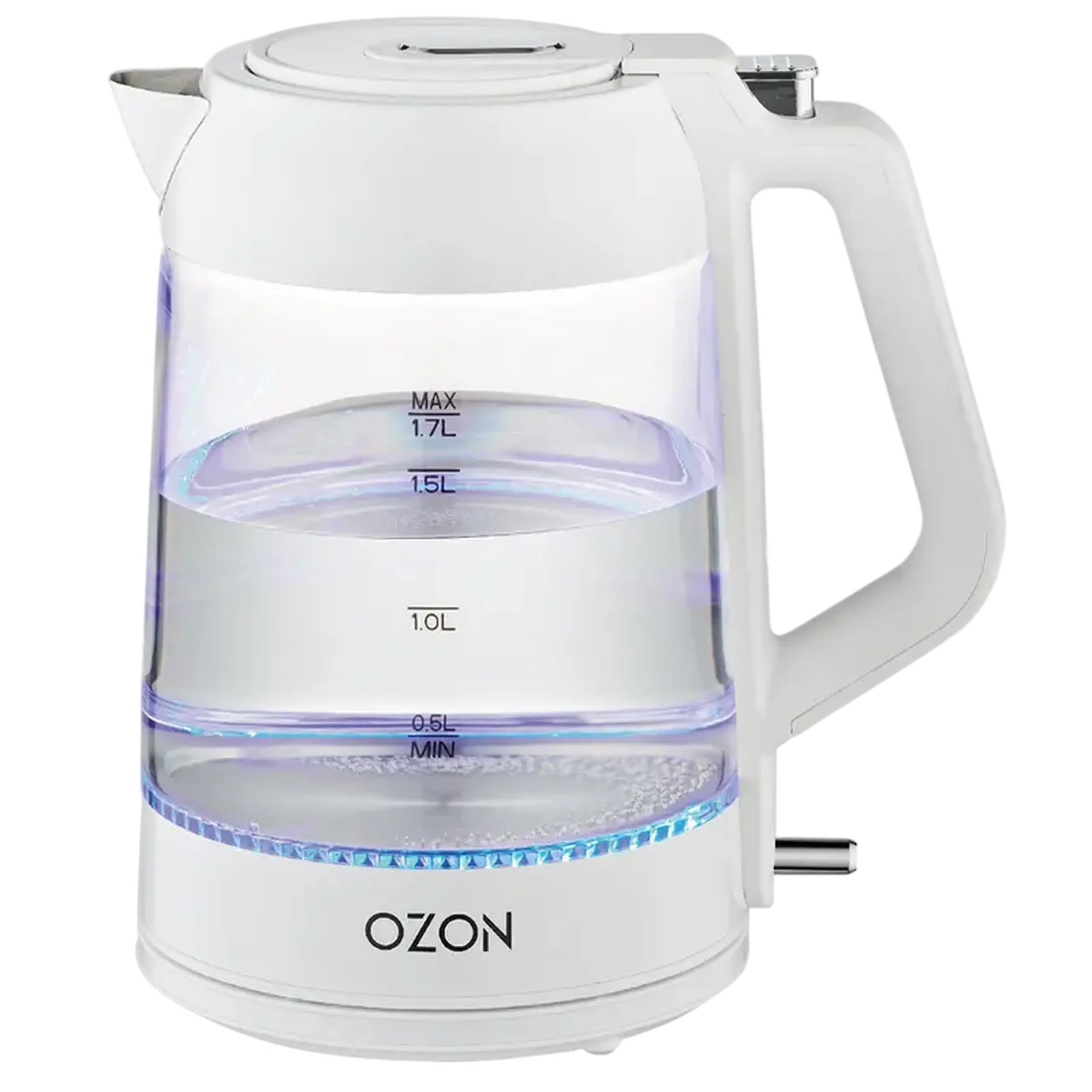 Fierbător electric OZON EKC-1705A-GS, Alb