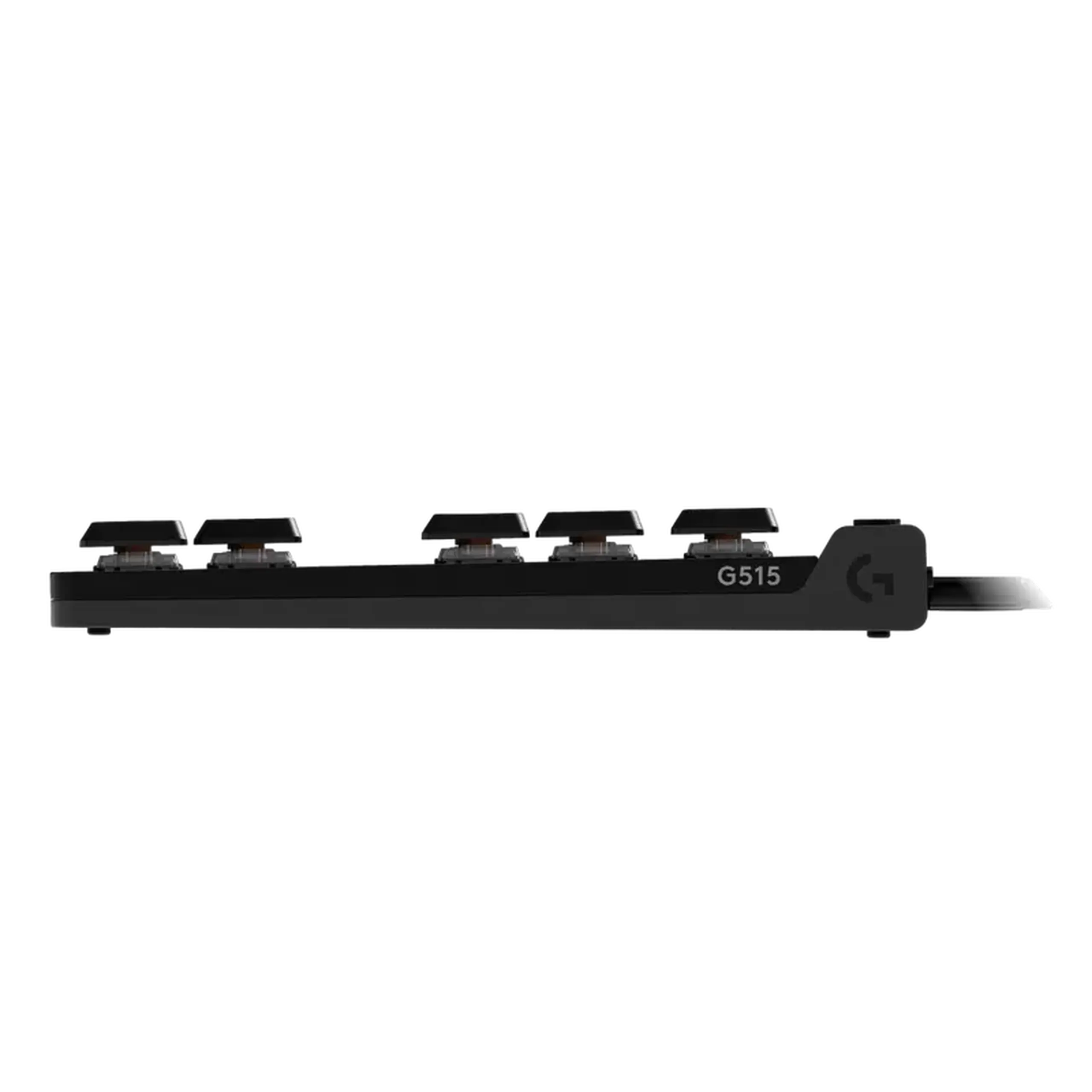 Tastatură Logitech G515, Cu fir, Negru