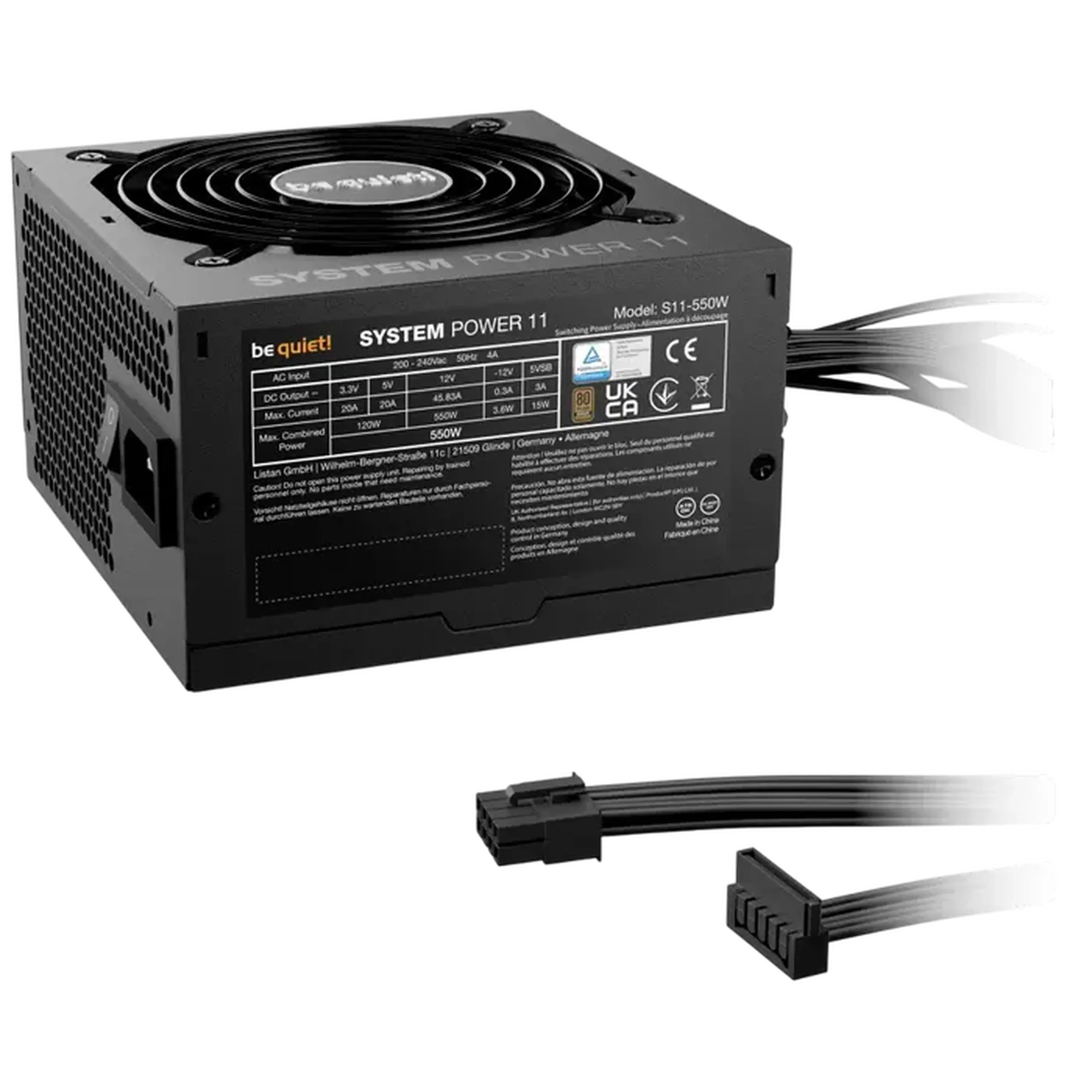 Sursă Alimentare PC be quiet! SYSTEM POWER 11, 550W, ATX