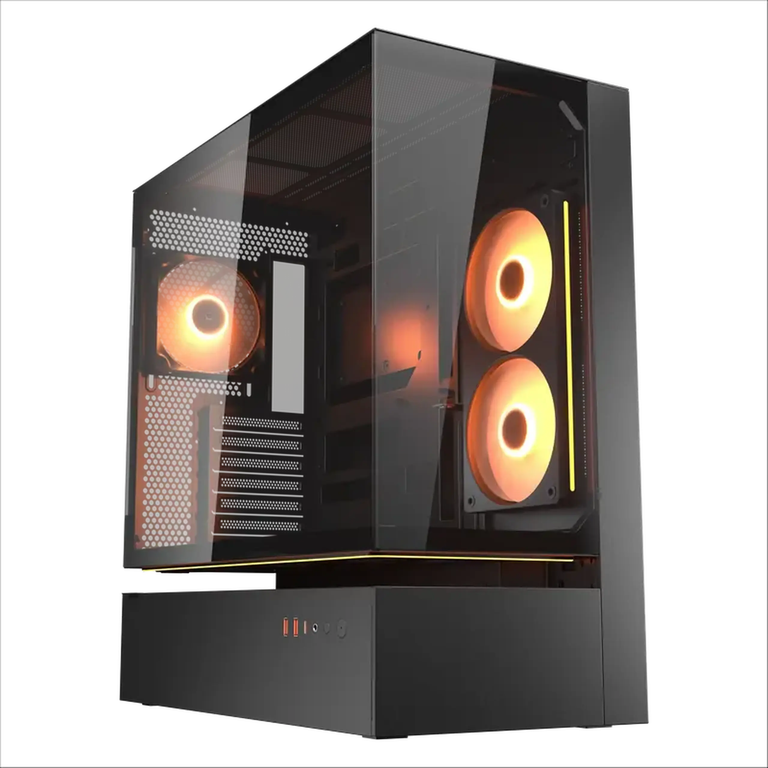 Carcasă PC Cougar CFV 235, Midi-Tower, Fără PSU, Negru