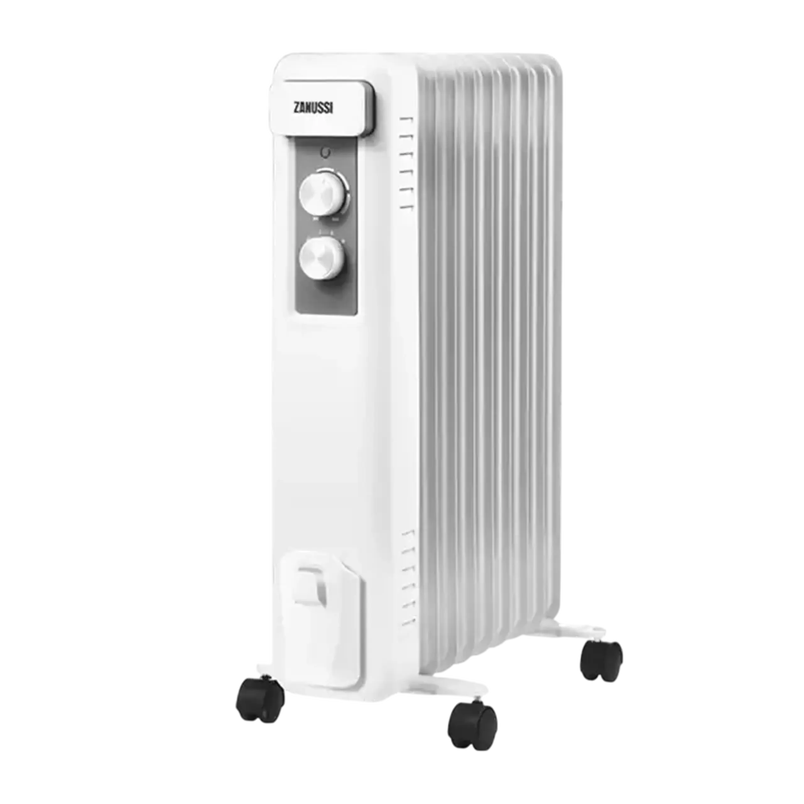 Radiator de ulei Zanussi ZOH/CS-09W, 2000W, Alb