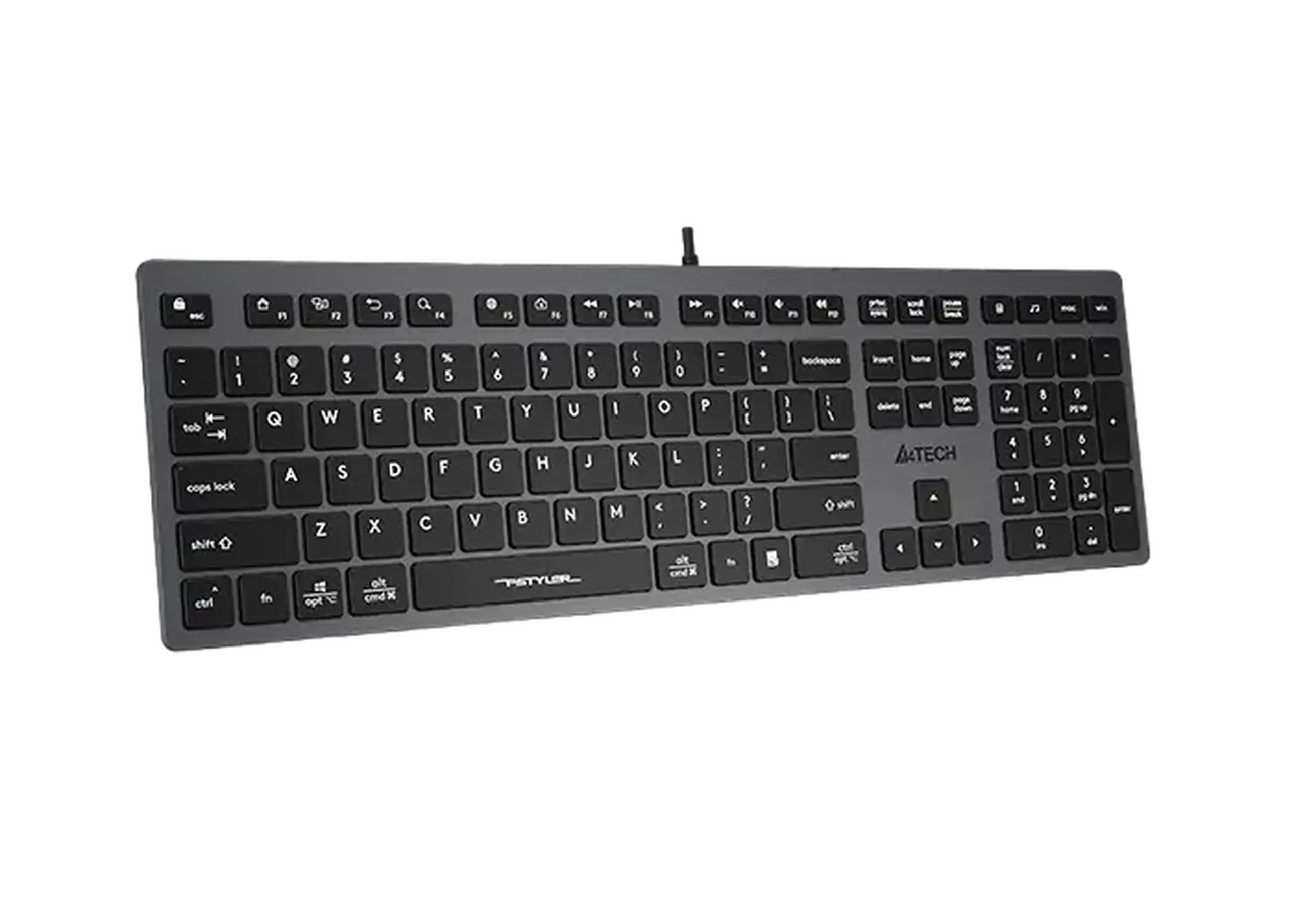 Tastatură A4Tech FX50, Cu fir, Negru