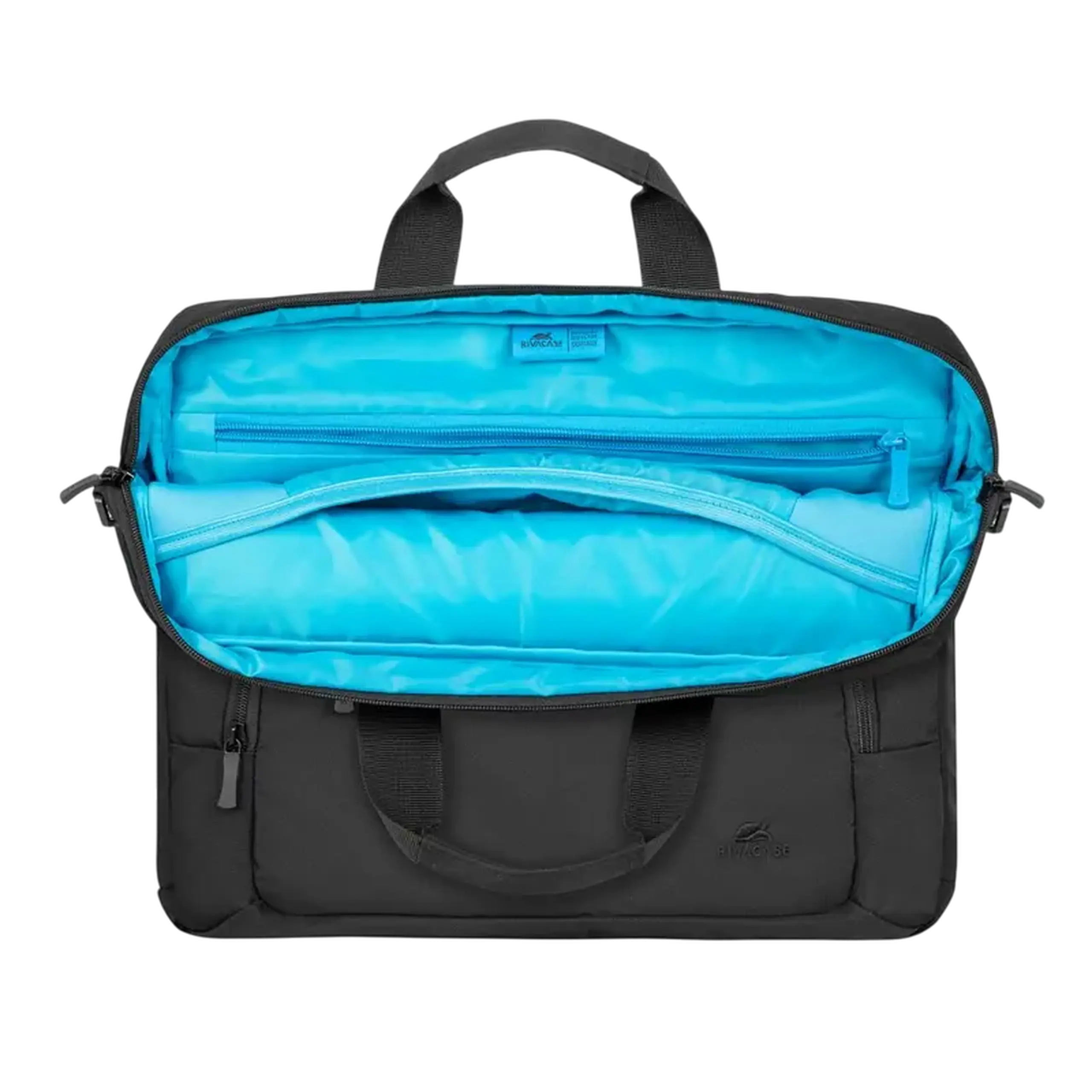 Geantă pentru Laptop Rivacase 7521, 14", Eco-Friendly rPET Poliester, Negru