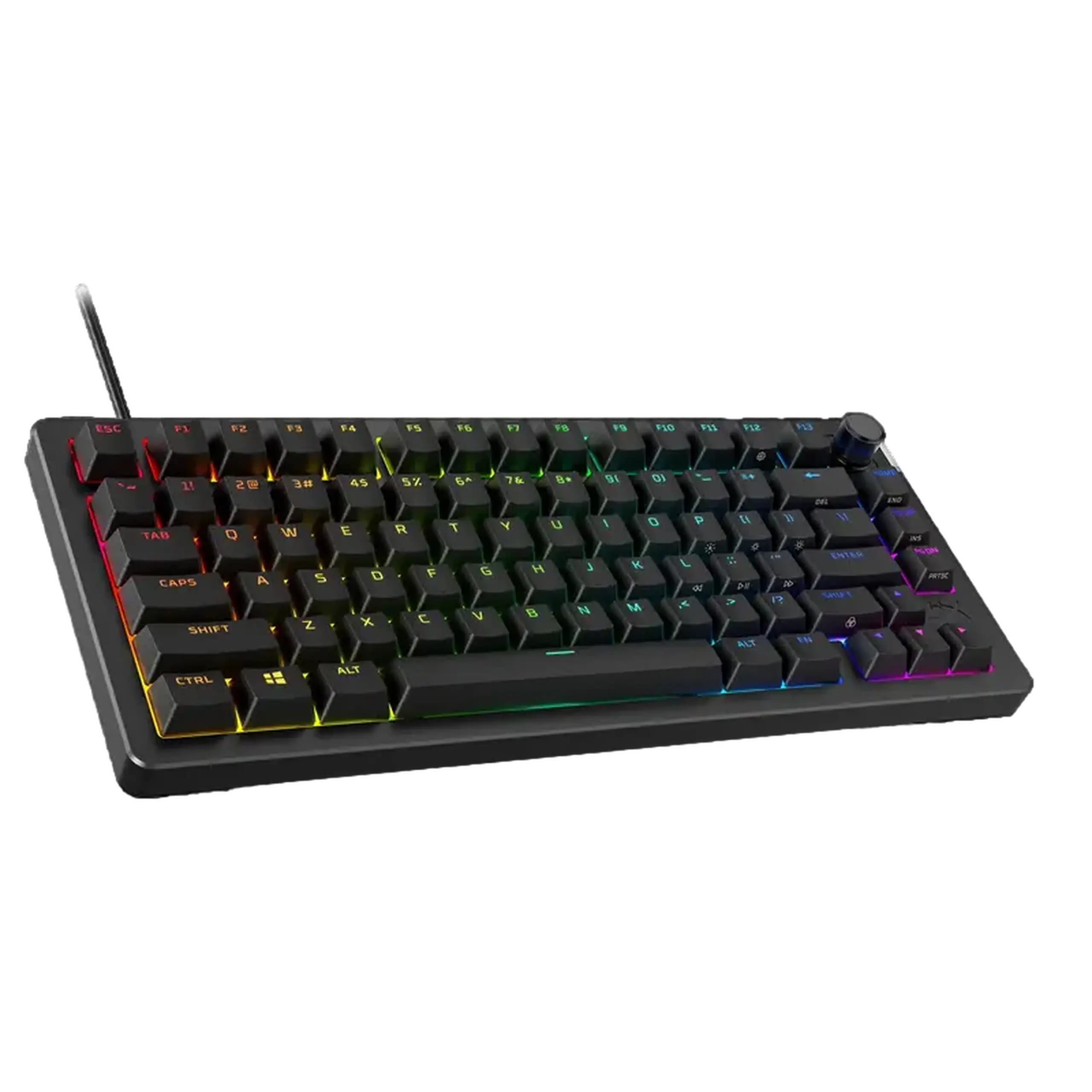 Tastatură HyperX Alloy Rise 75, Cu fir, Negru