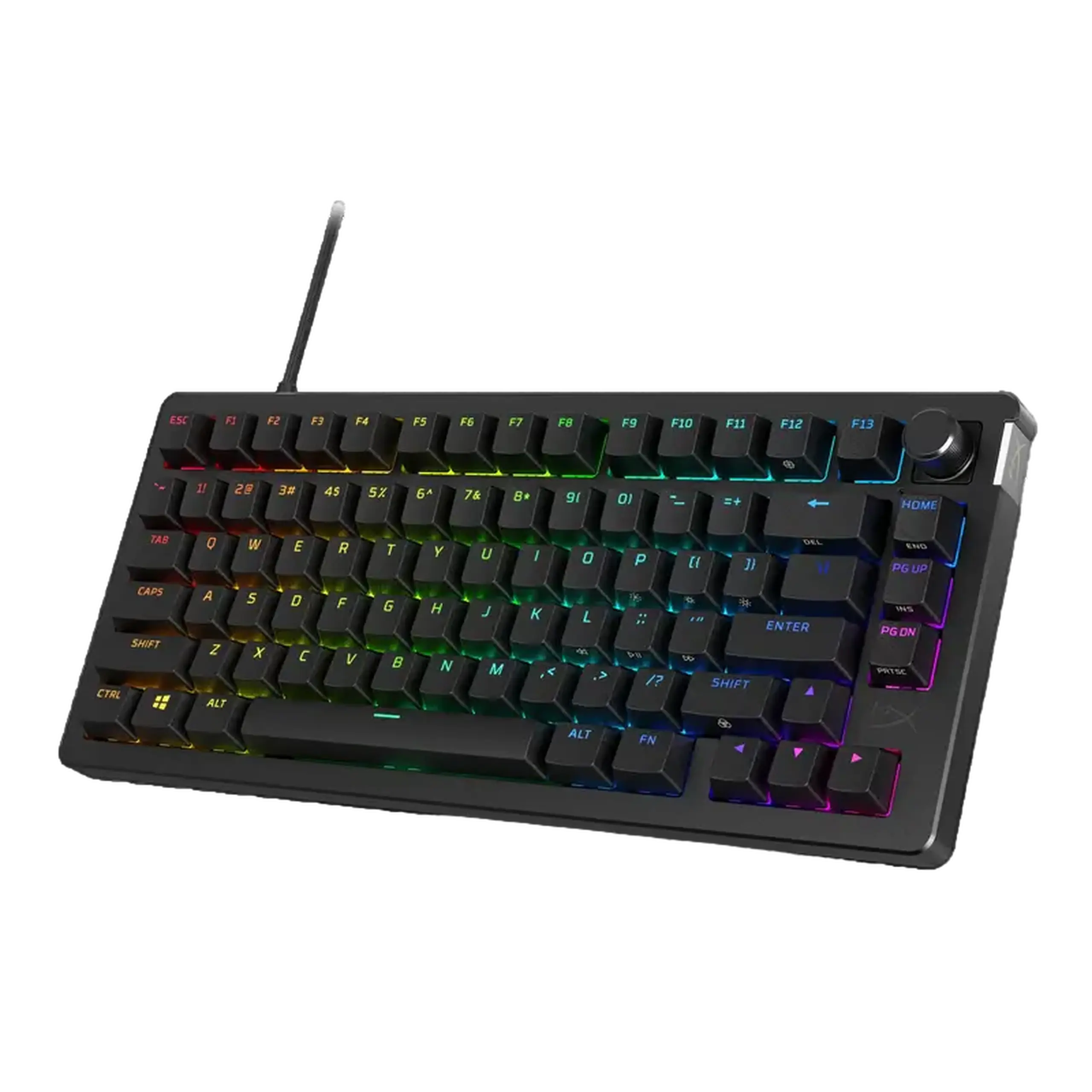 Tastatură HyperX Alloy Rise 75, Cu fir, Negru