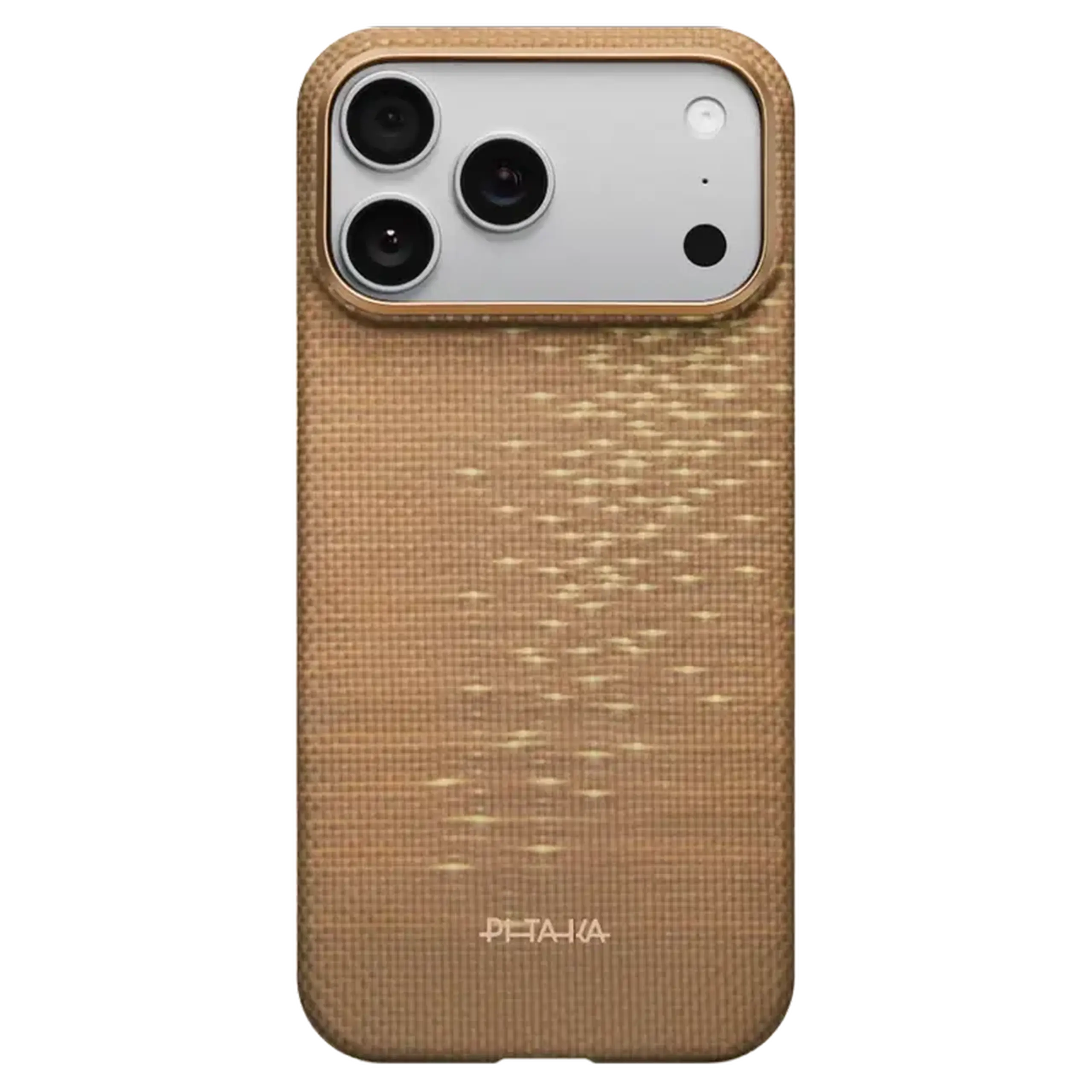 Husă Pitaka -Slim pentru Apple iPhone 17 Pro Max, Golden Glint