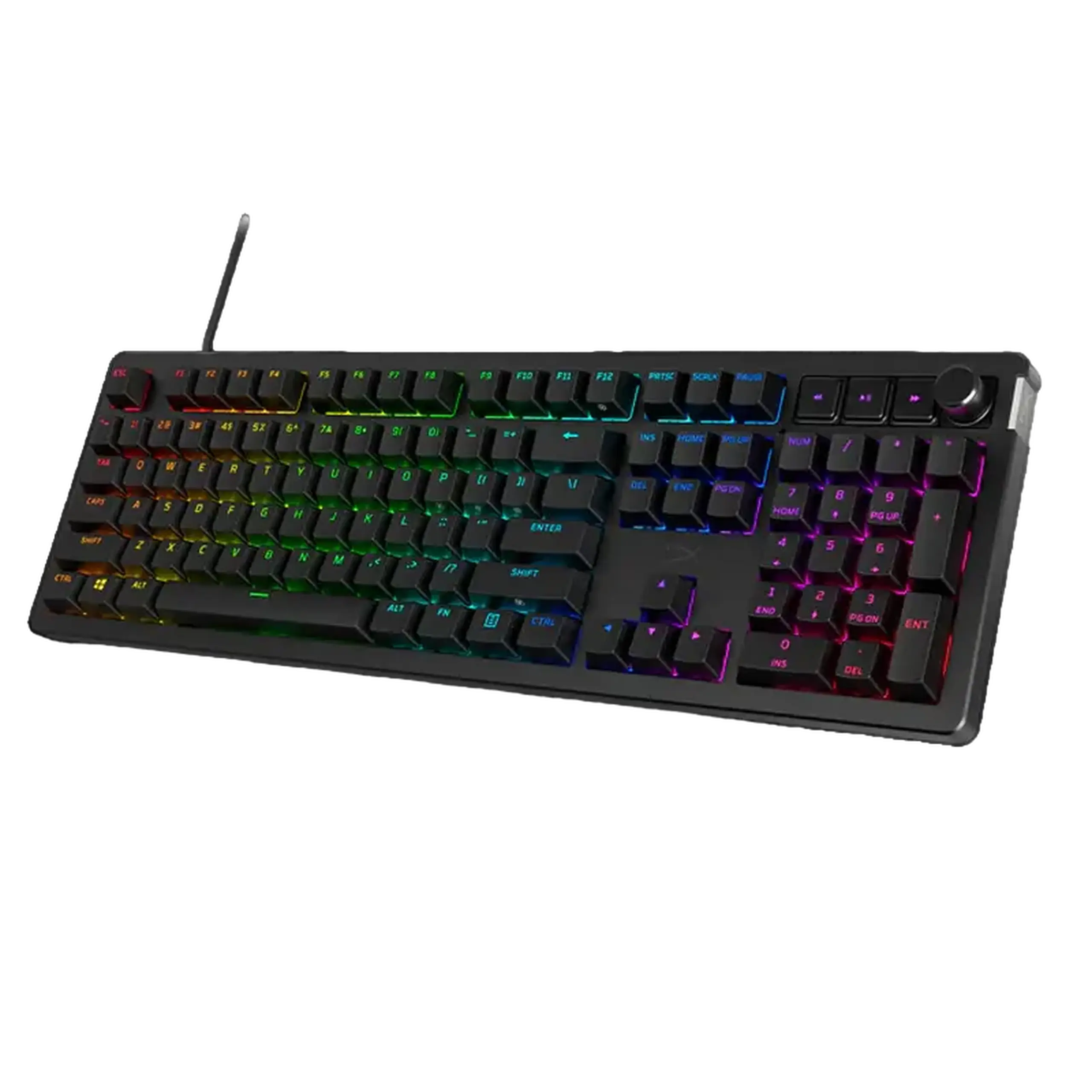 Tastatură HyperX Alloy Rise, Cu fir, Negru