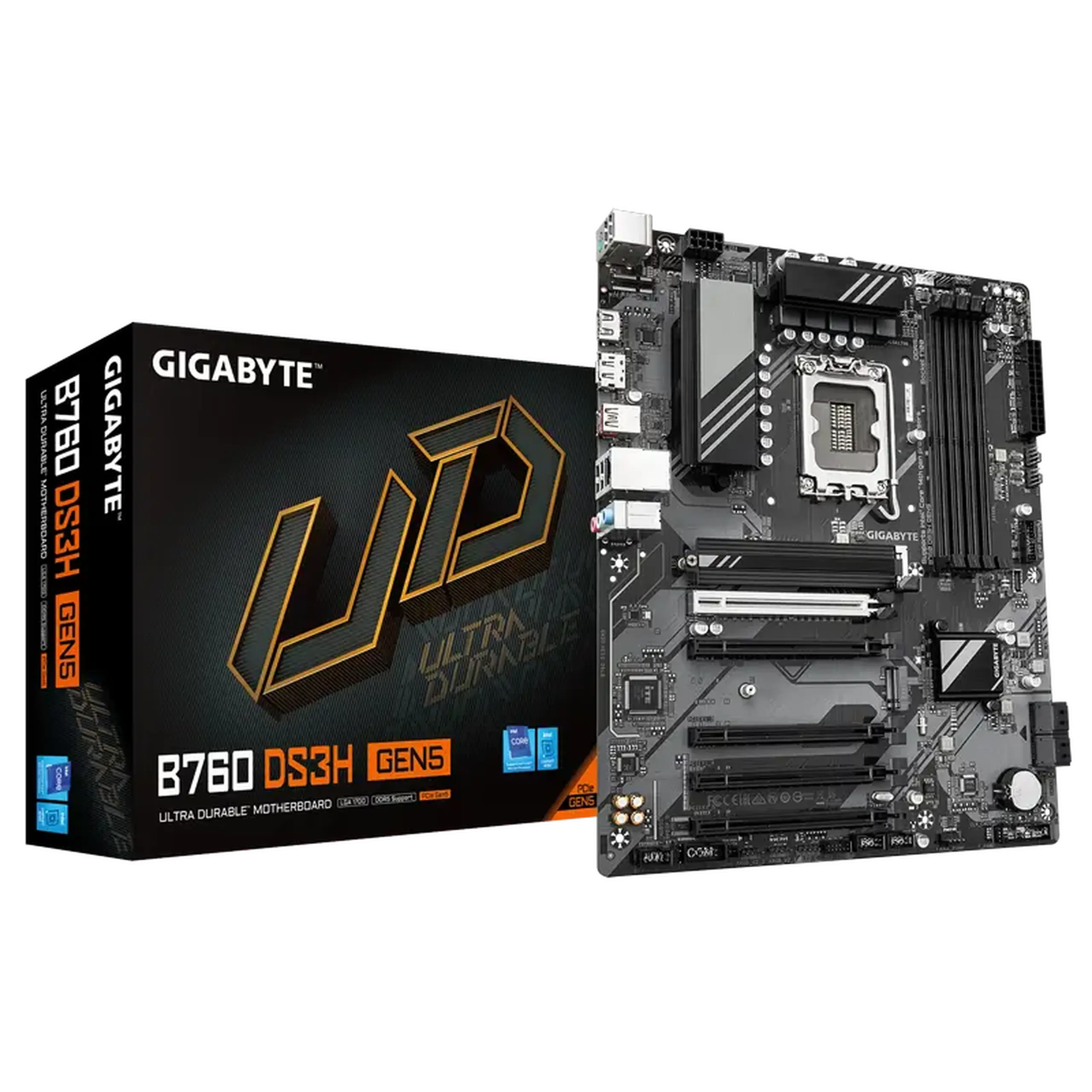 Placă de bază Gigabyte B760 DS3H GEN5, LGA1700, Intel B760, ATX