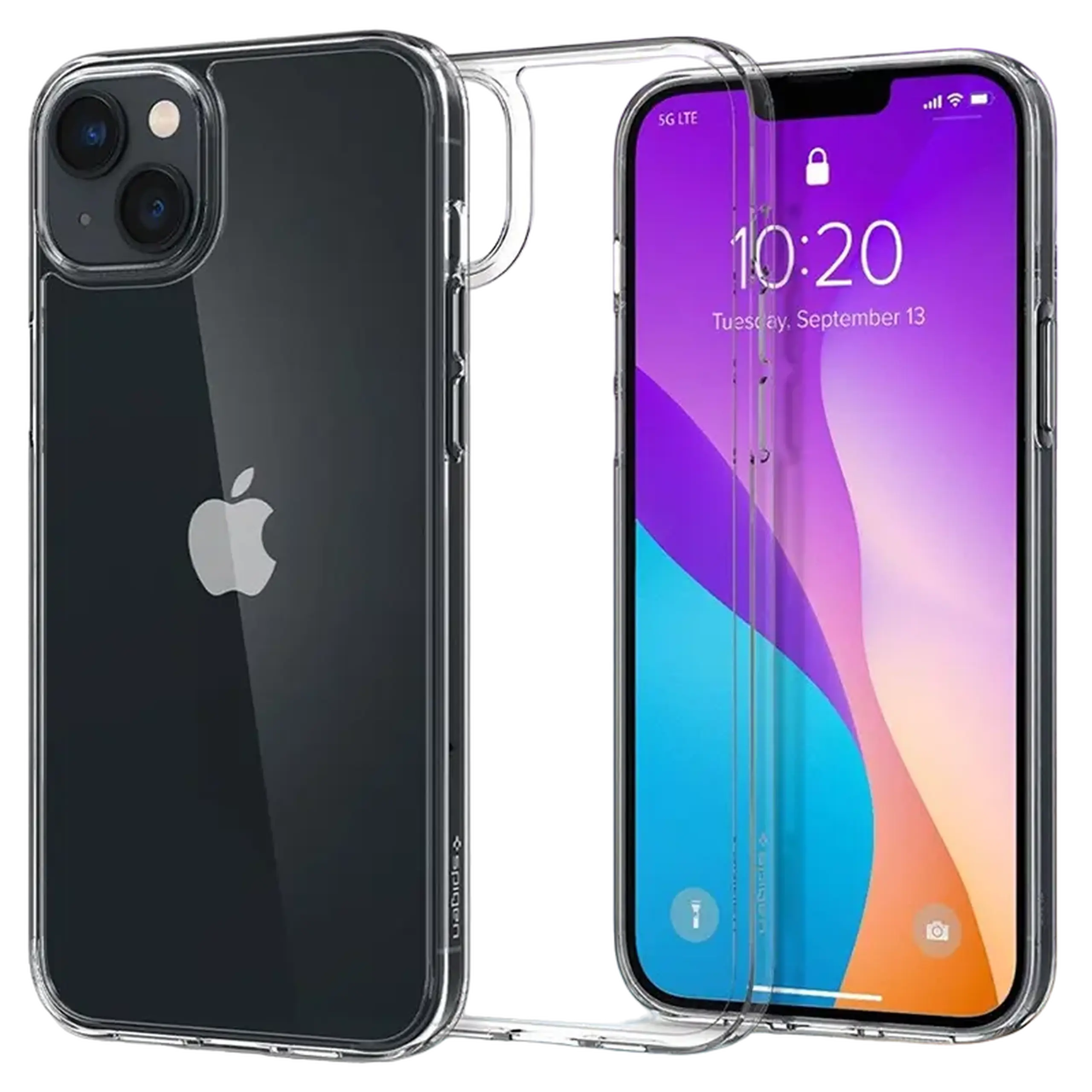 Husă Spigen iPhone 14, Airskin Hybrid, Transparent