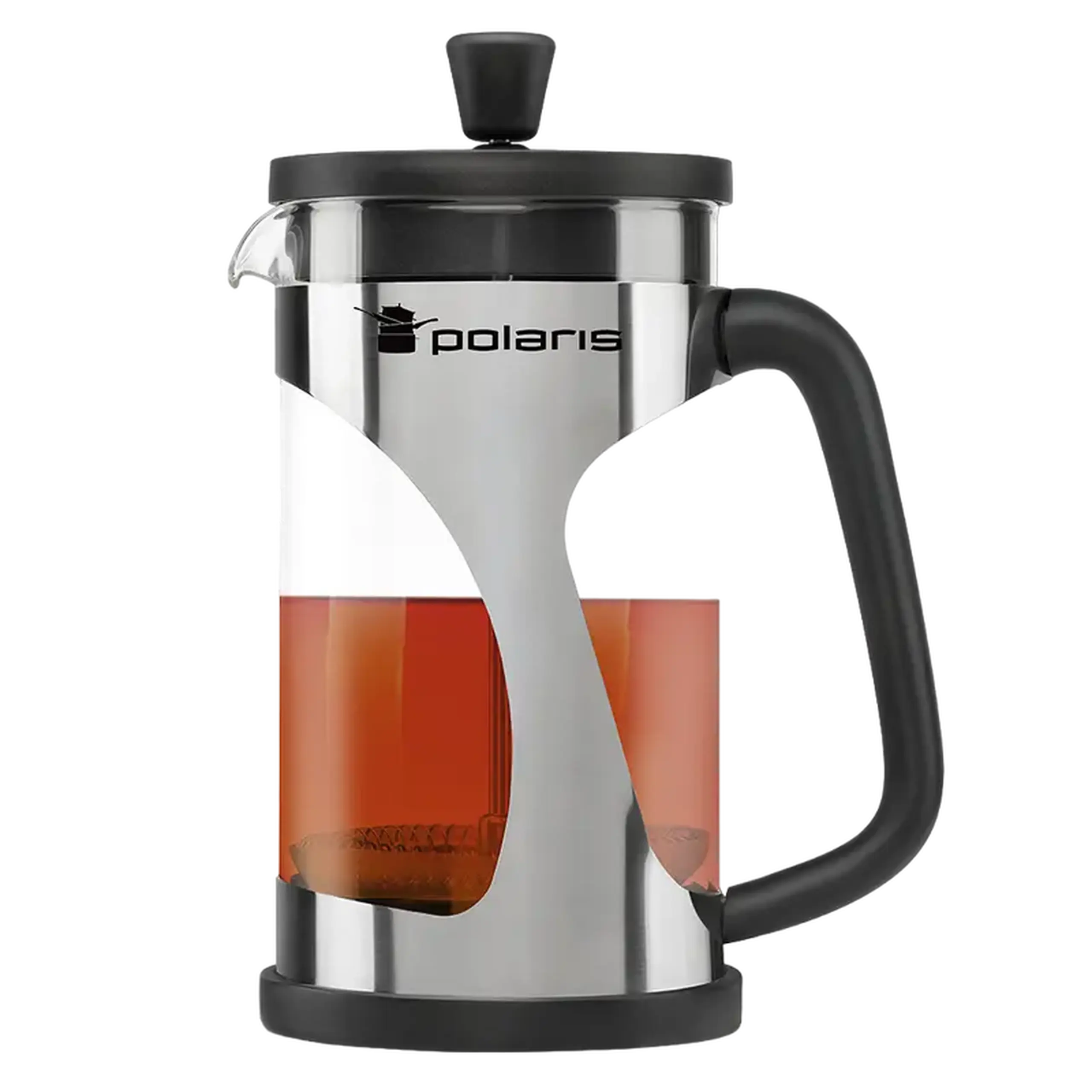 Cafetiera French Press Polaris Enigma-600FP, 0,6L, Negru