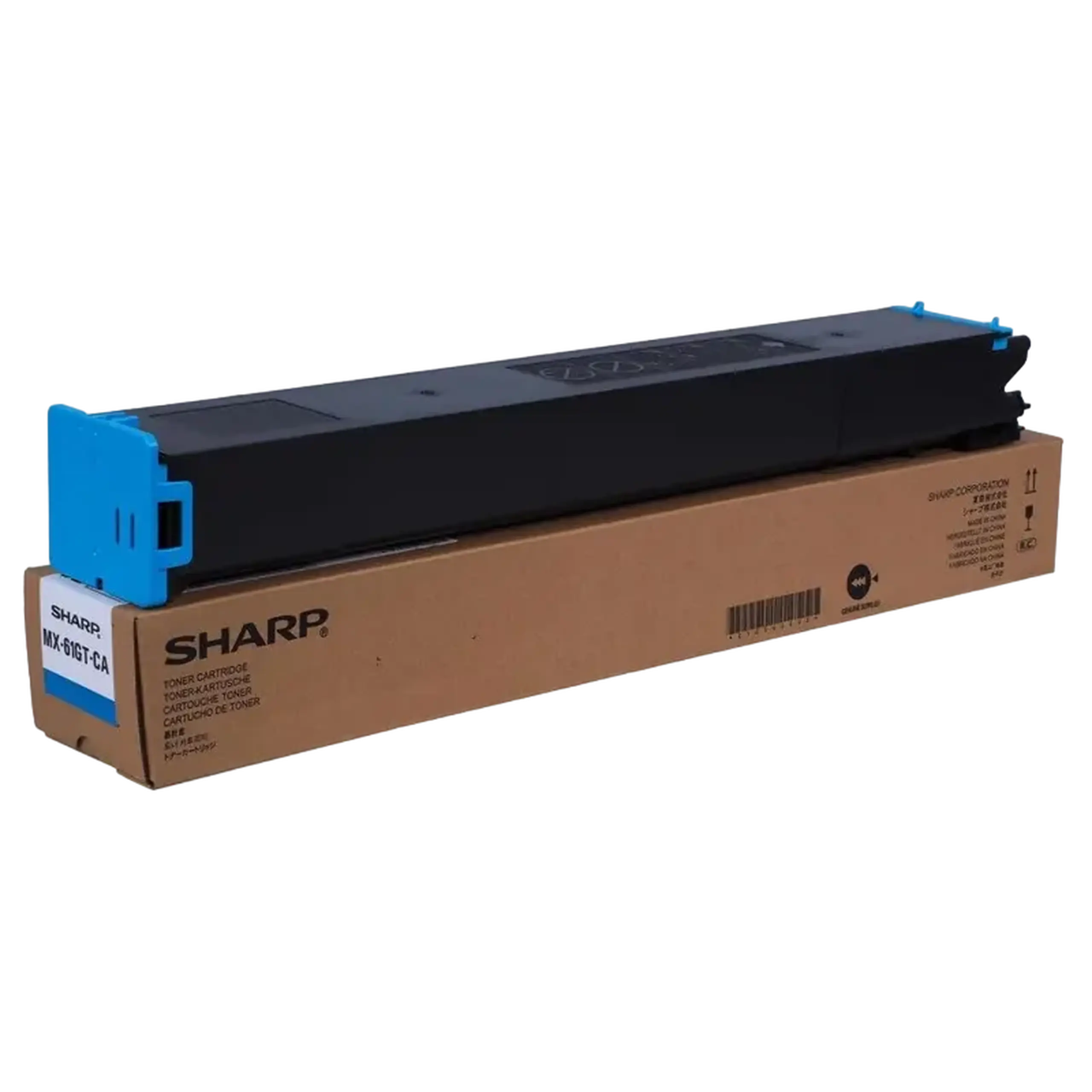 Toner Sharp MX61GTCA, Cyan