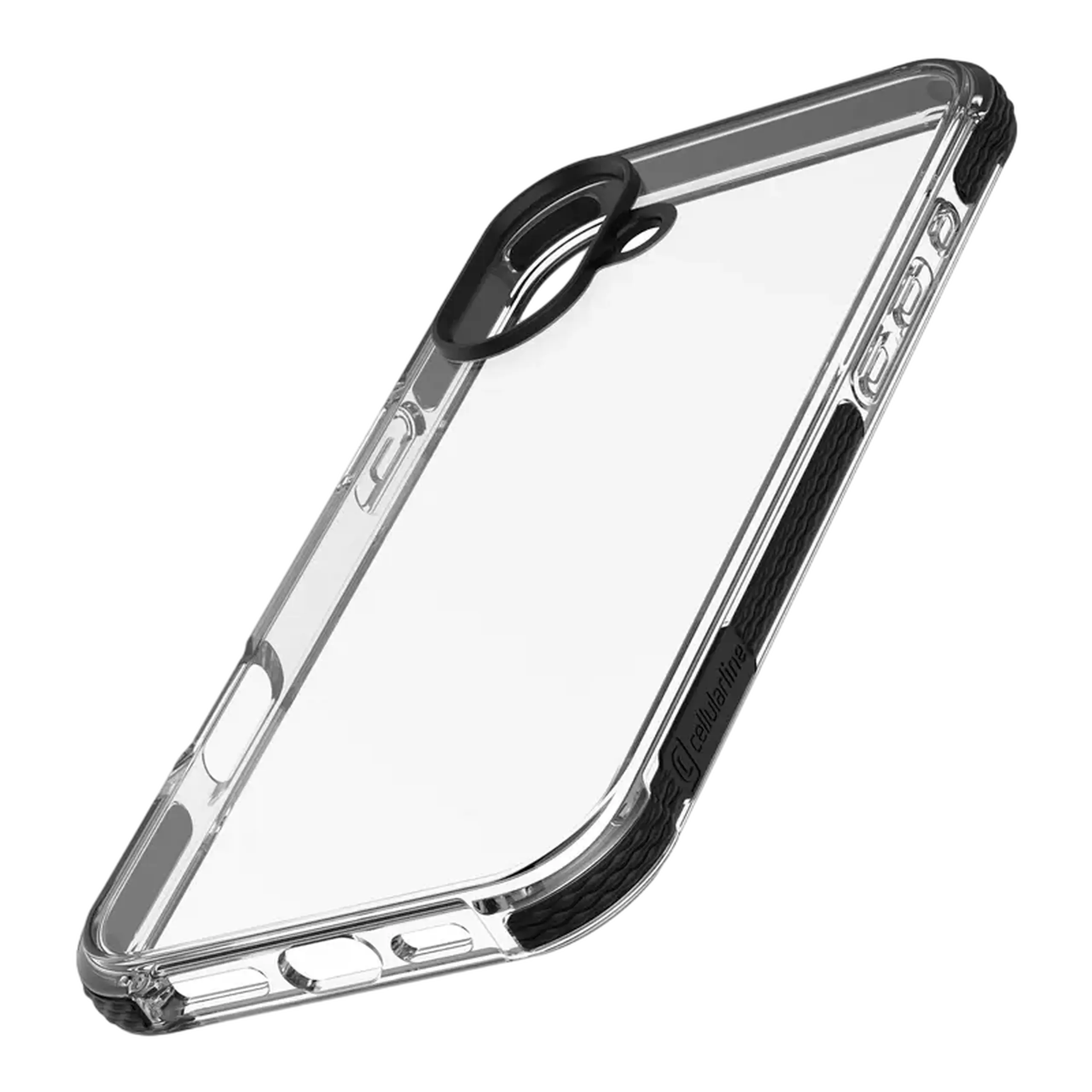 Husă Cellularline Tetra Force Strong Guard - iPhone 16, Transparent