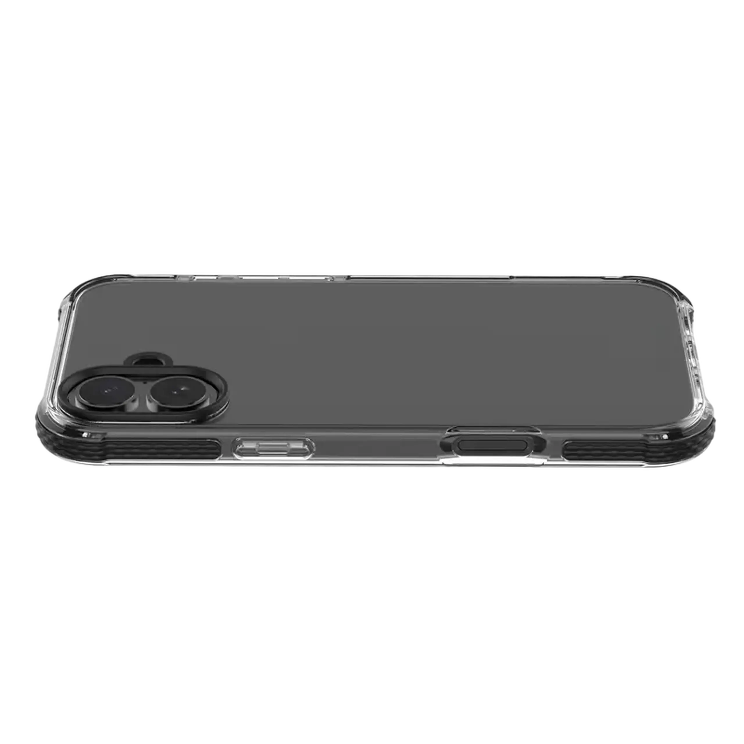 Husă Cellularline Tetra Force Strong Guard - iPhone 16, Transparent