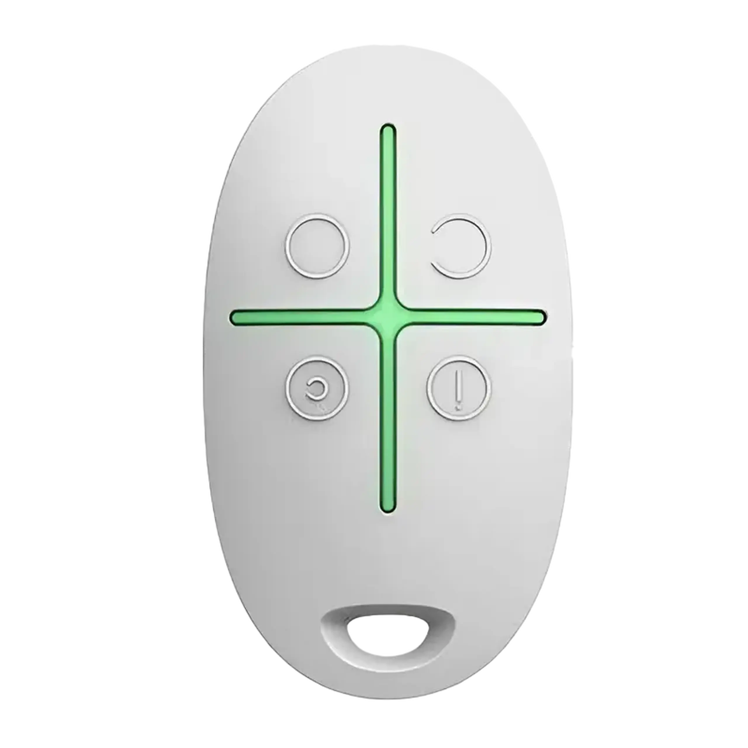 Buton de urgență Ajax SpaceControl, Alb