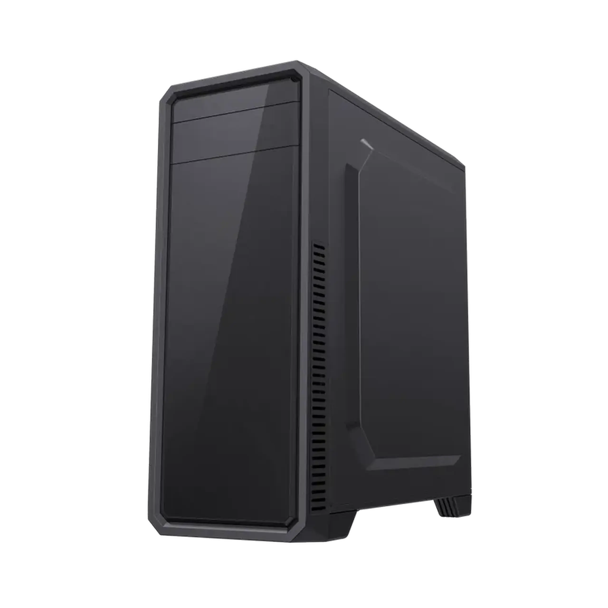 Carcasă PC Gamemax G561E-BK, Midi-Tower, Fără PSU, Negru