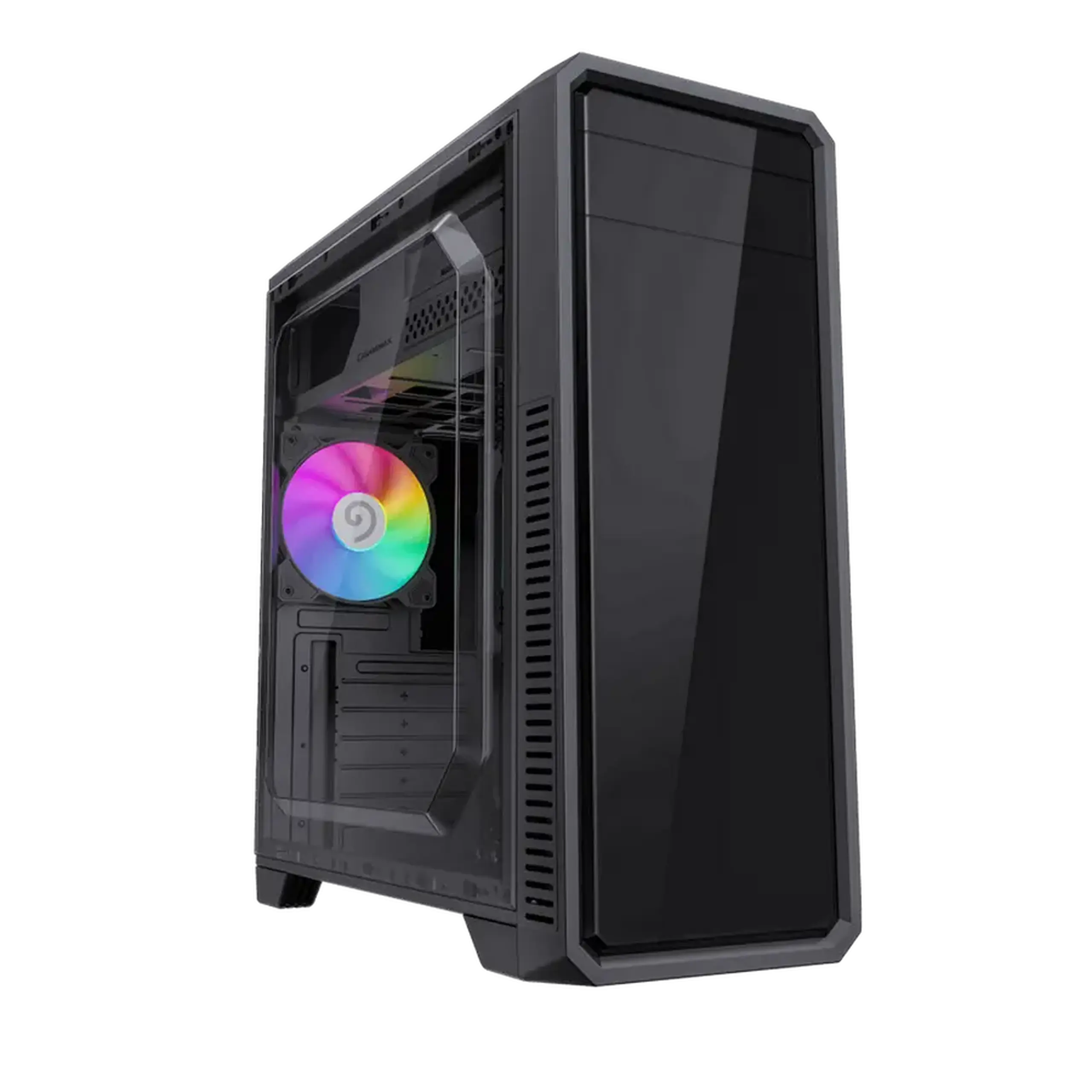 Carcasă PC Gamemax G561E-BK, Midi-Tower, Fără PSU, Negru