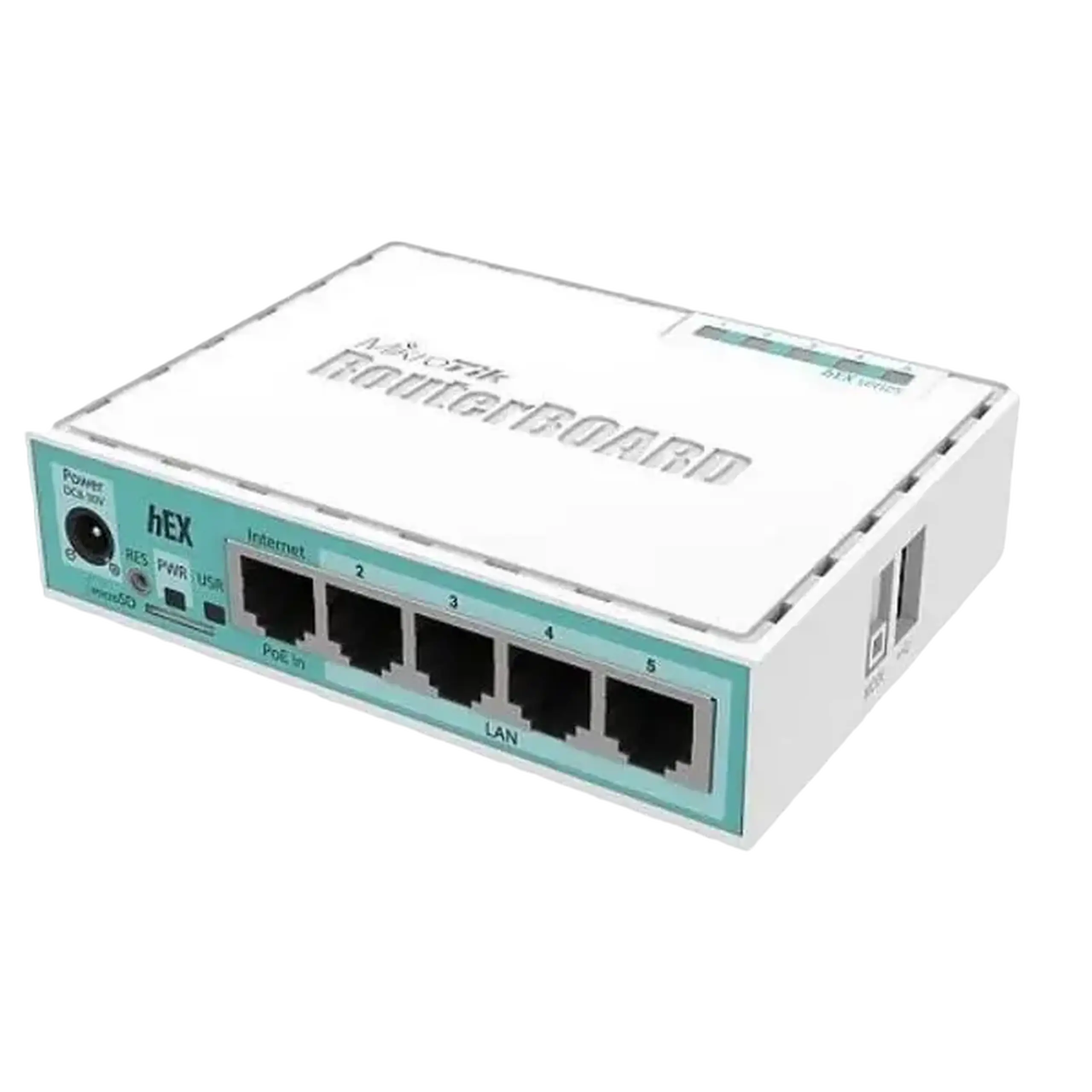Router MikroTik hEX, Alb