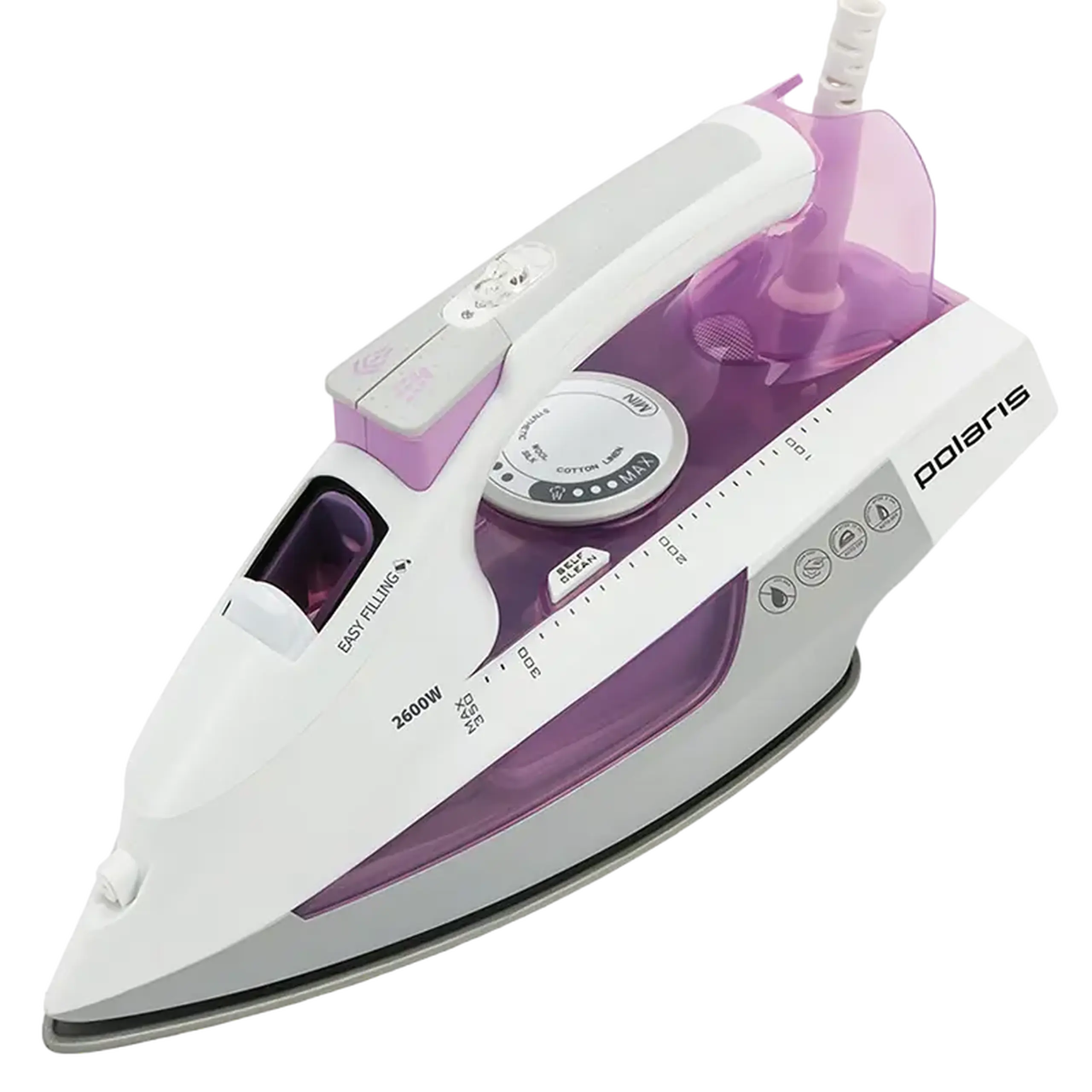 Fier de călcat Polaris PIR2685AK, 2600W, Violet
