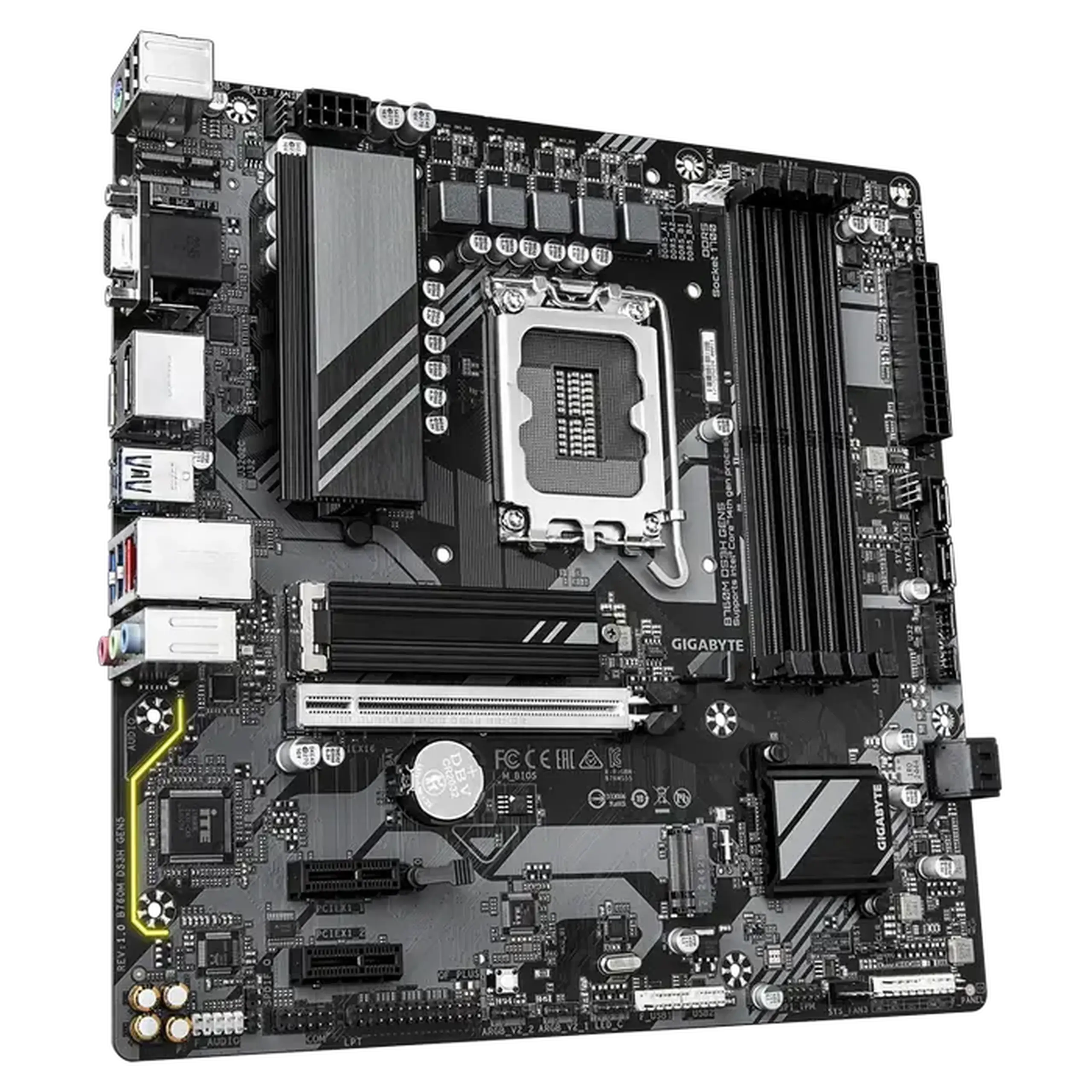 Placă de bază Gigabyte B760M DS3H GEN5, LGA1700, Intel B760, Micro-ATX